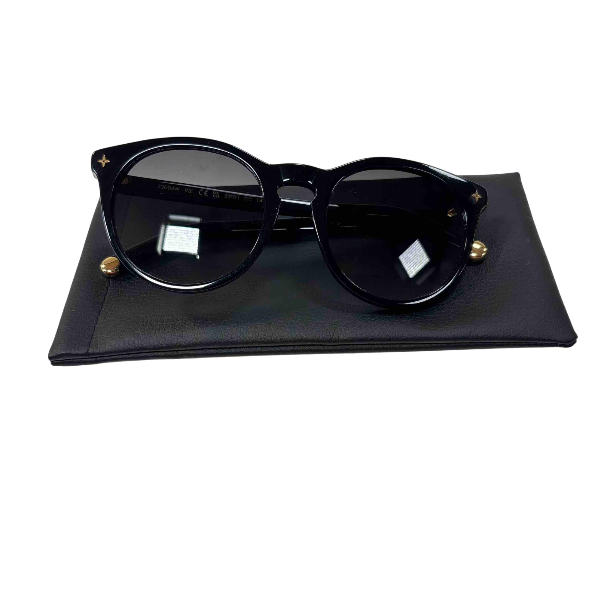 Louis Vuitton My Round Sunglasses Black Louis Vuitton My Monogram Light Round Sunglasses in Black  main image 3