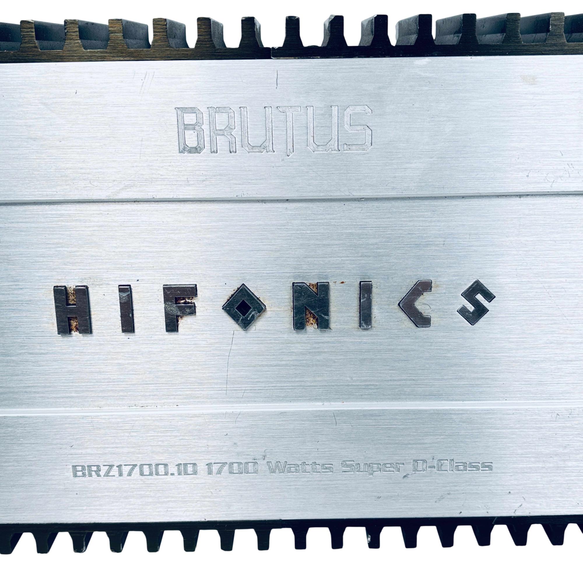 Hifonics Brutus BRZ1700.1D 1700 Watt Super D-Class Mono Car Amplifier
