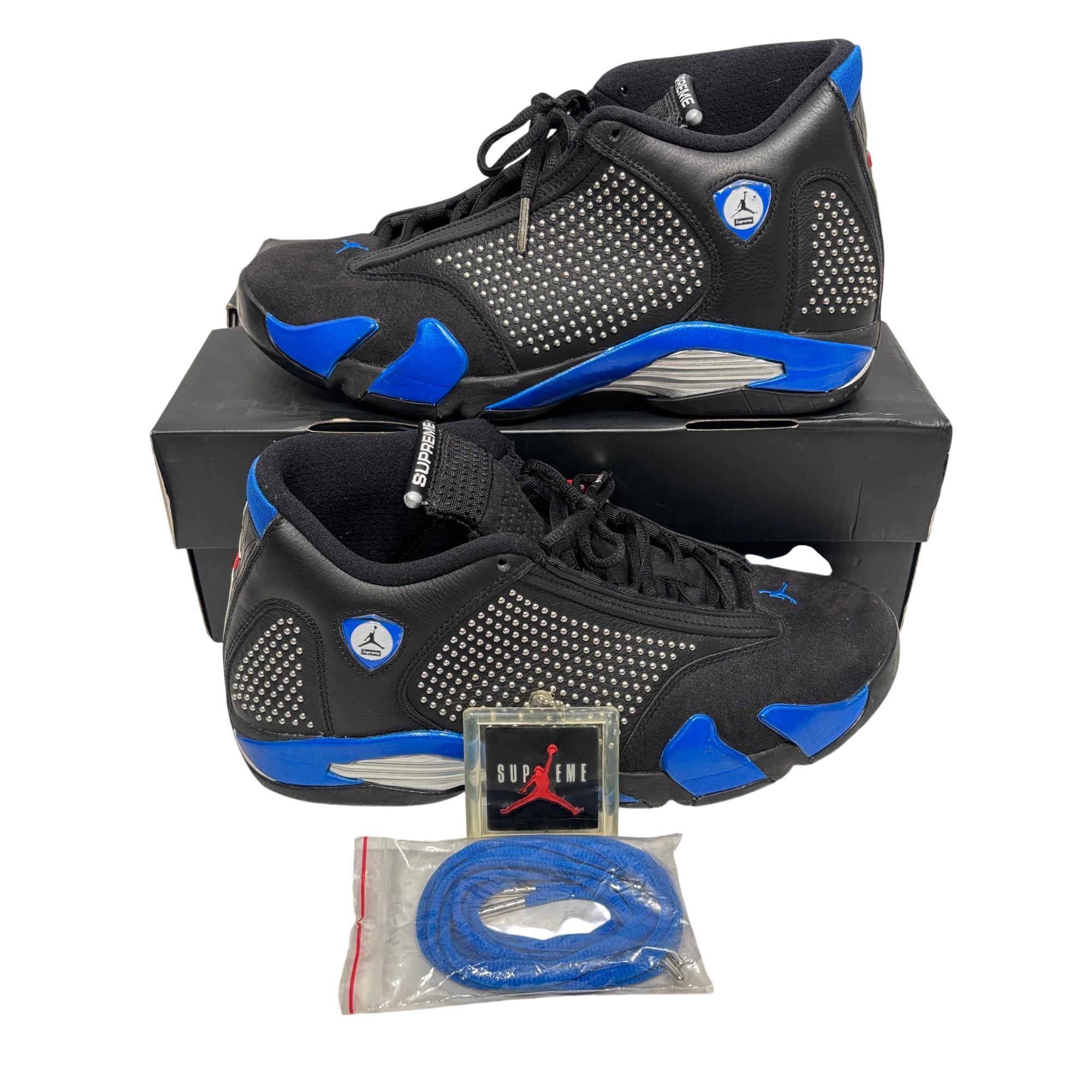 Jordan 14 Retro Supreme Black The Supreme x Air Jordan 14 Retro  main image 4