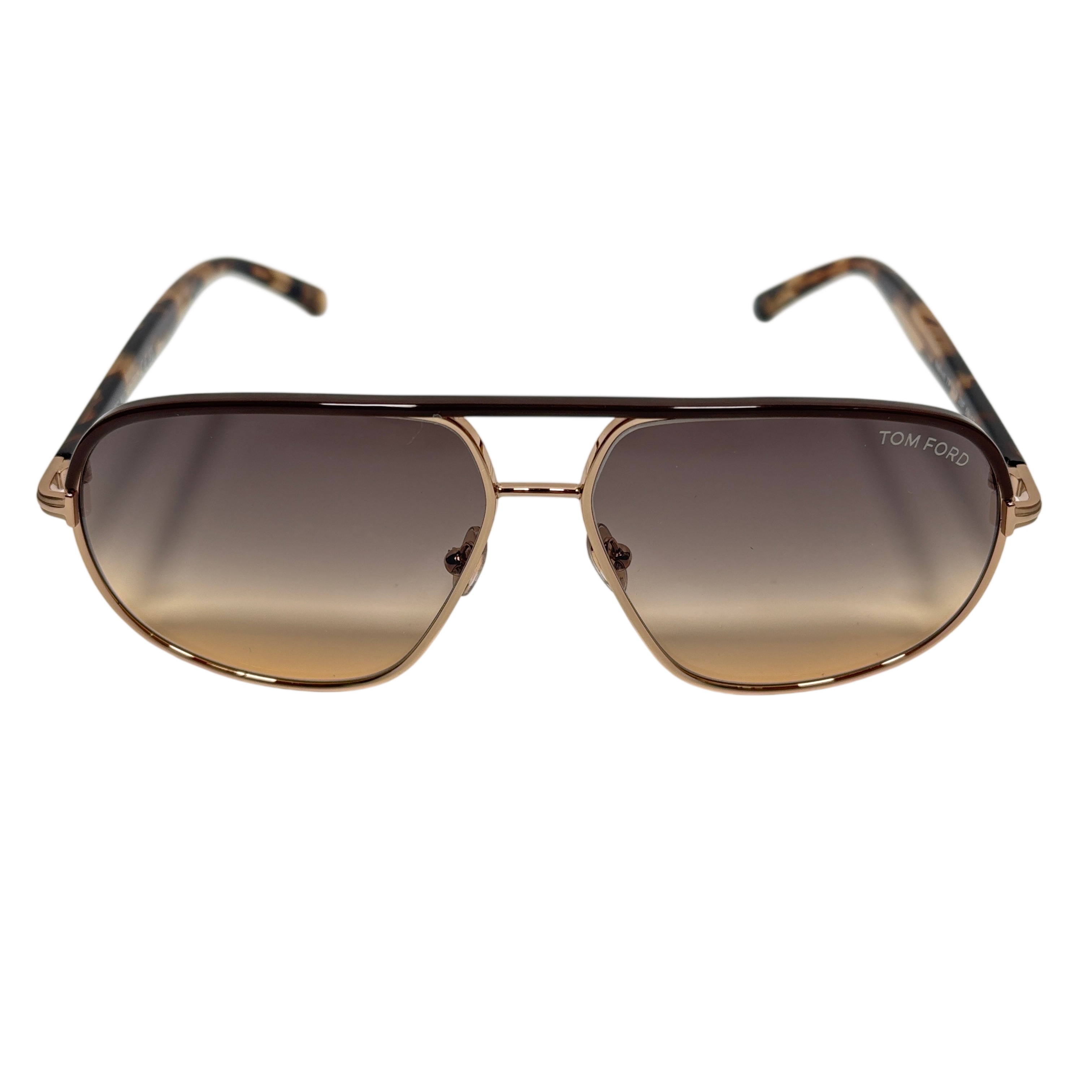 Tom Ford Maxwell TF1019 28F Tortoise Aviator Unisex Sunglasses