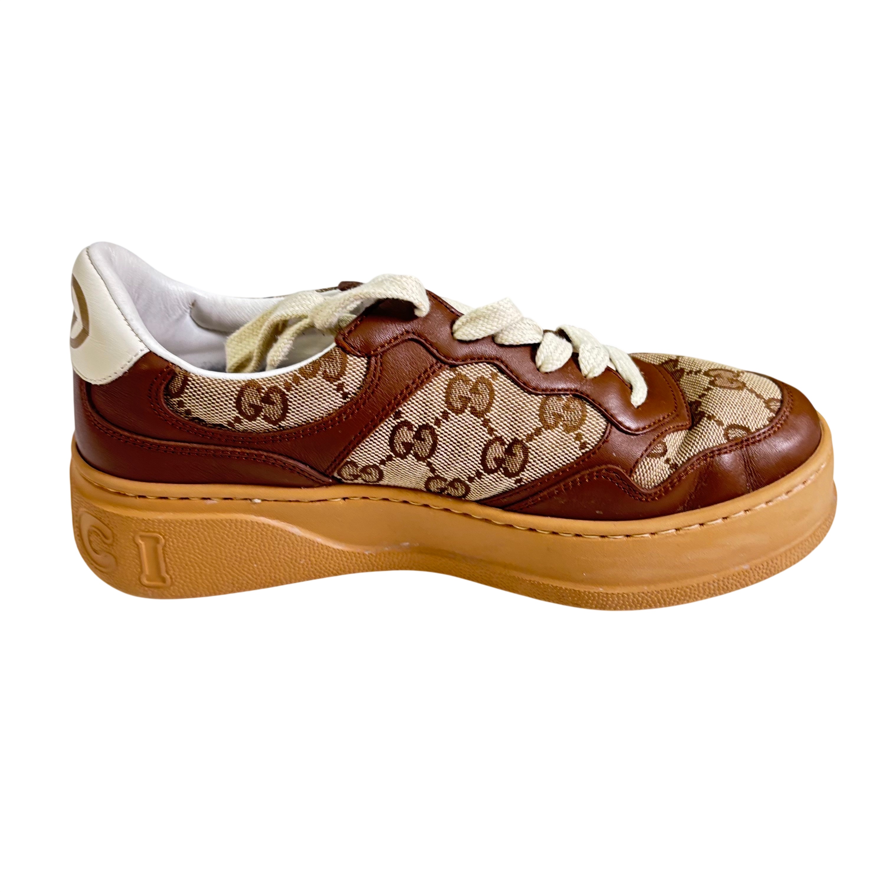 Gucci 676092 Women's GG Sneaker Size EURO 37G (US Size 7