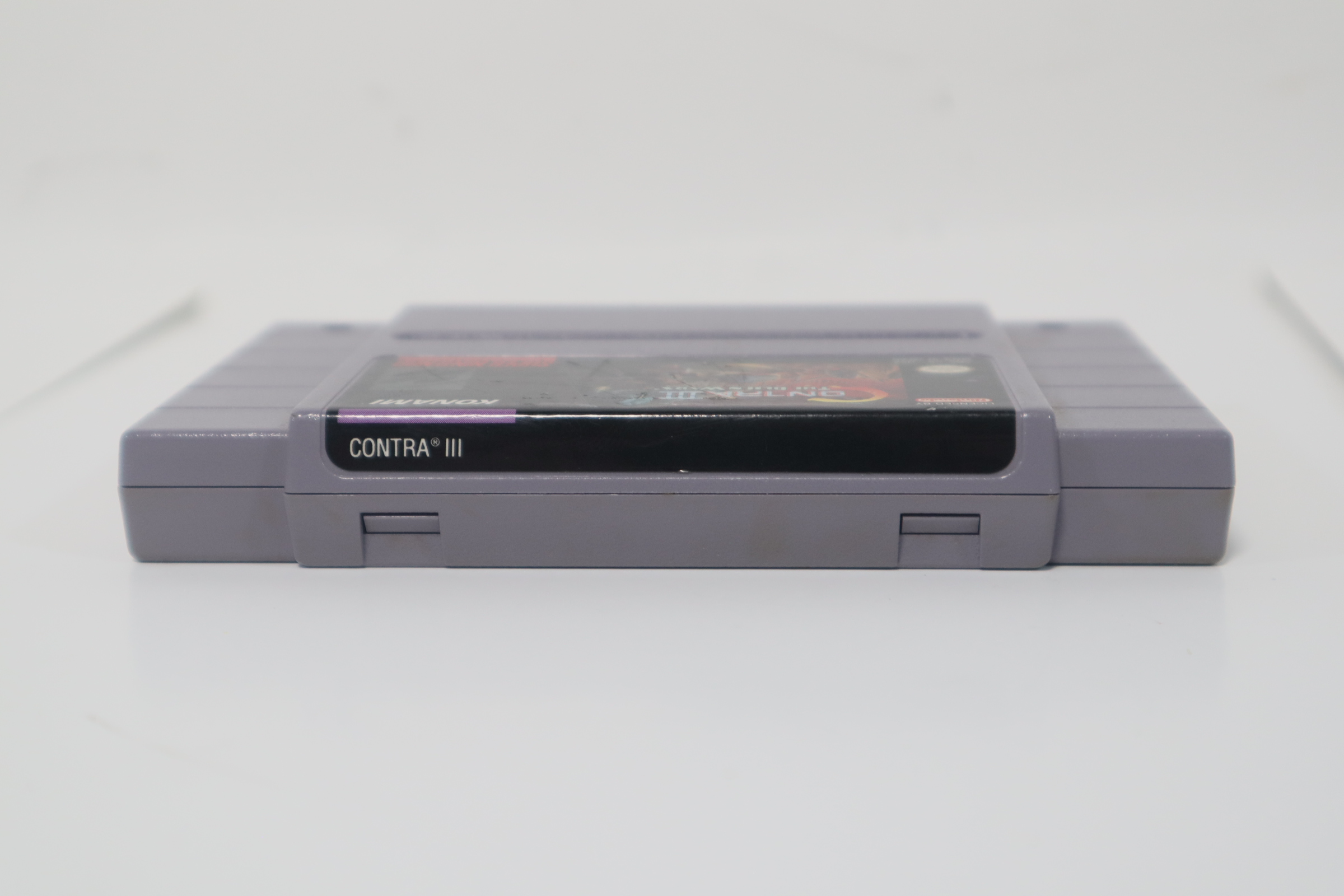 Konami Nintendo Super NES Contra III The Alien Wars SNS-006 Video Game ...