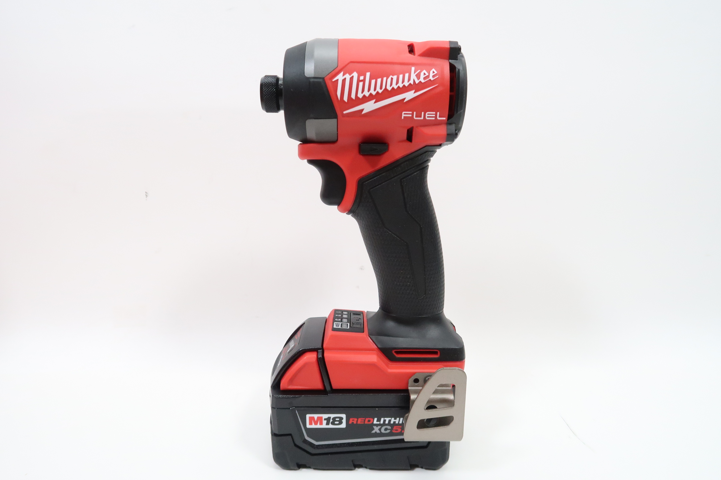 Milwaukee 2953-22 18V Lithium-Ion Brushless Cordless 1/4 in. Hex Impact ...