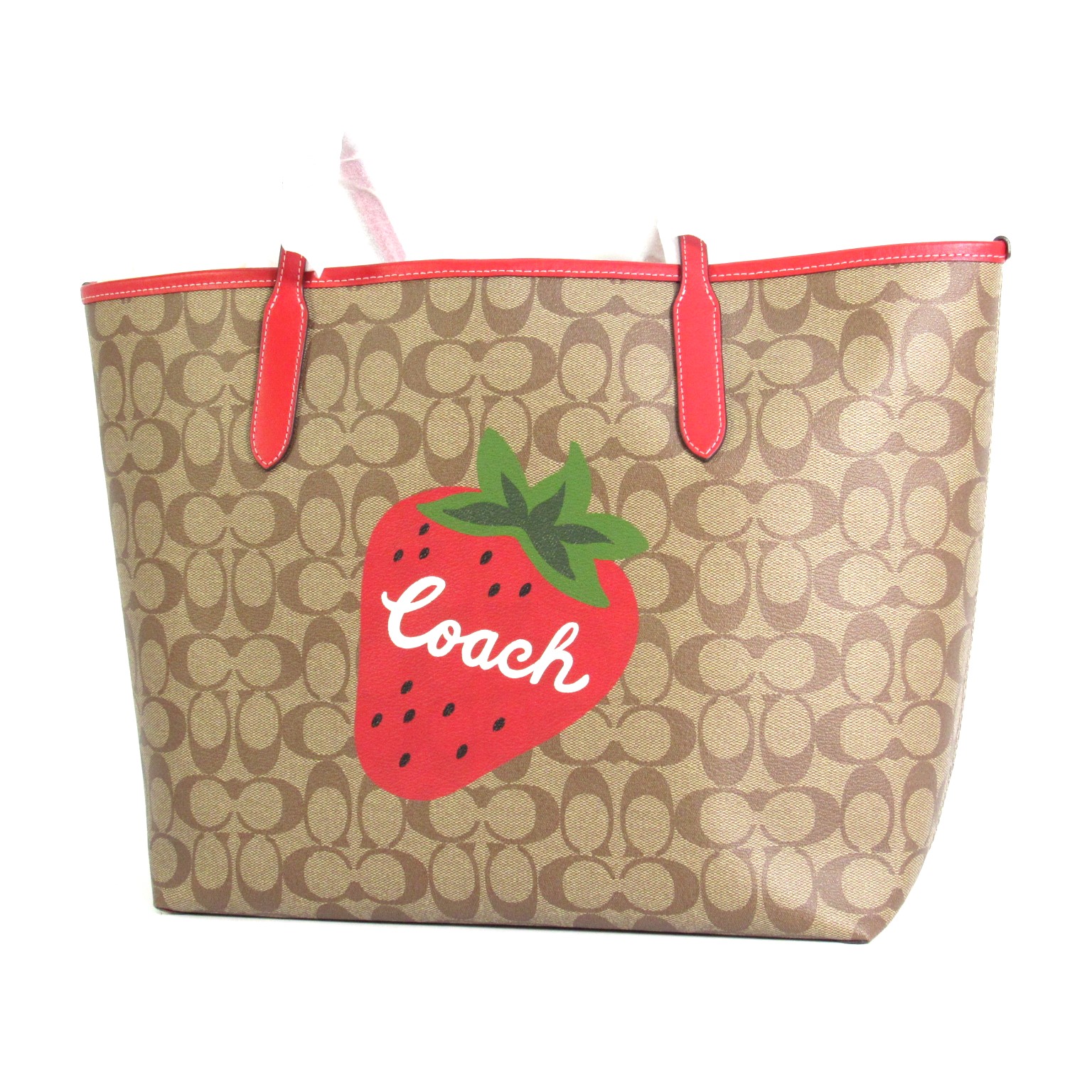 Coach City Tote Large Red Stars/Stripes on sale