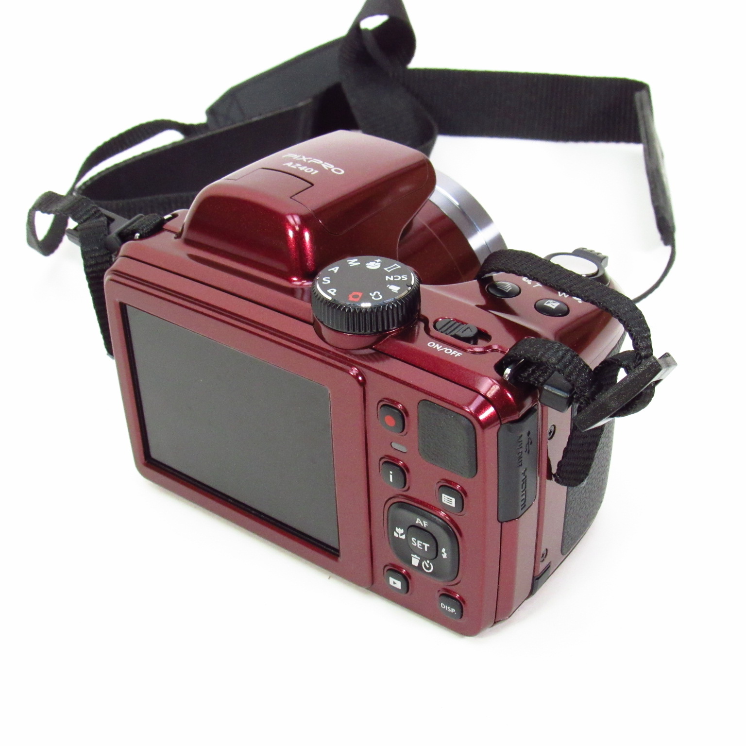 Kodak PIXPRO A401 16MP 40x Optical Zoom Digital Camera - Burgundy Red