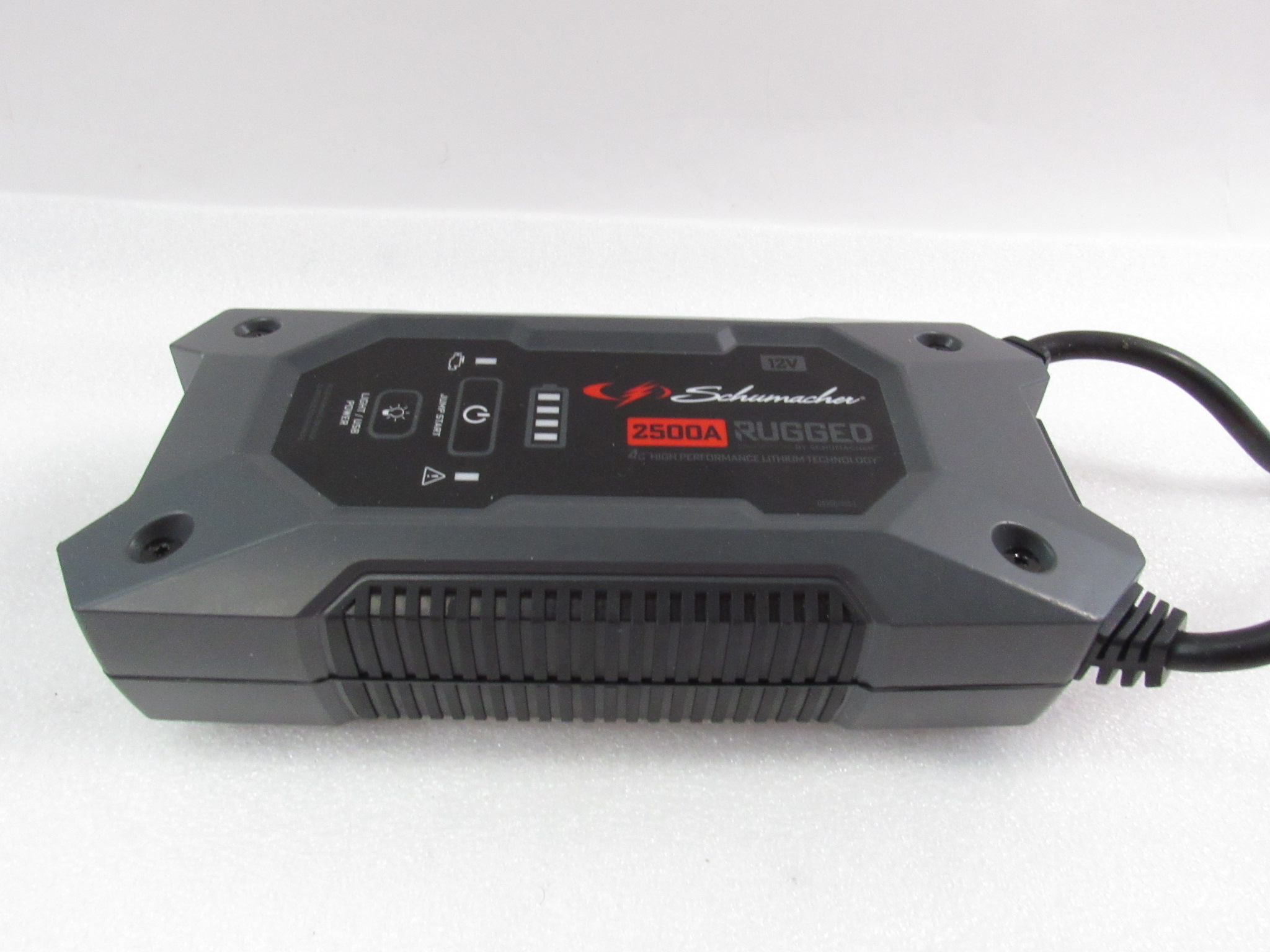 Schumacher 2500A Rugged Jump Starter Portable Power Pack