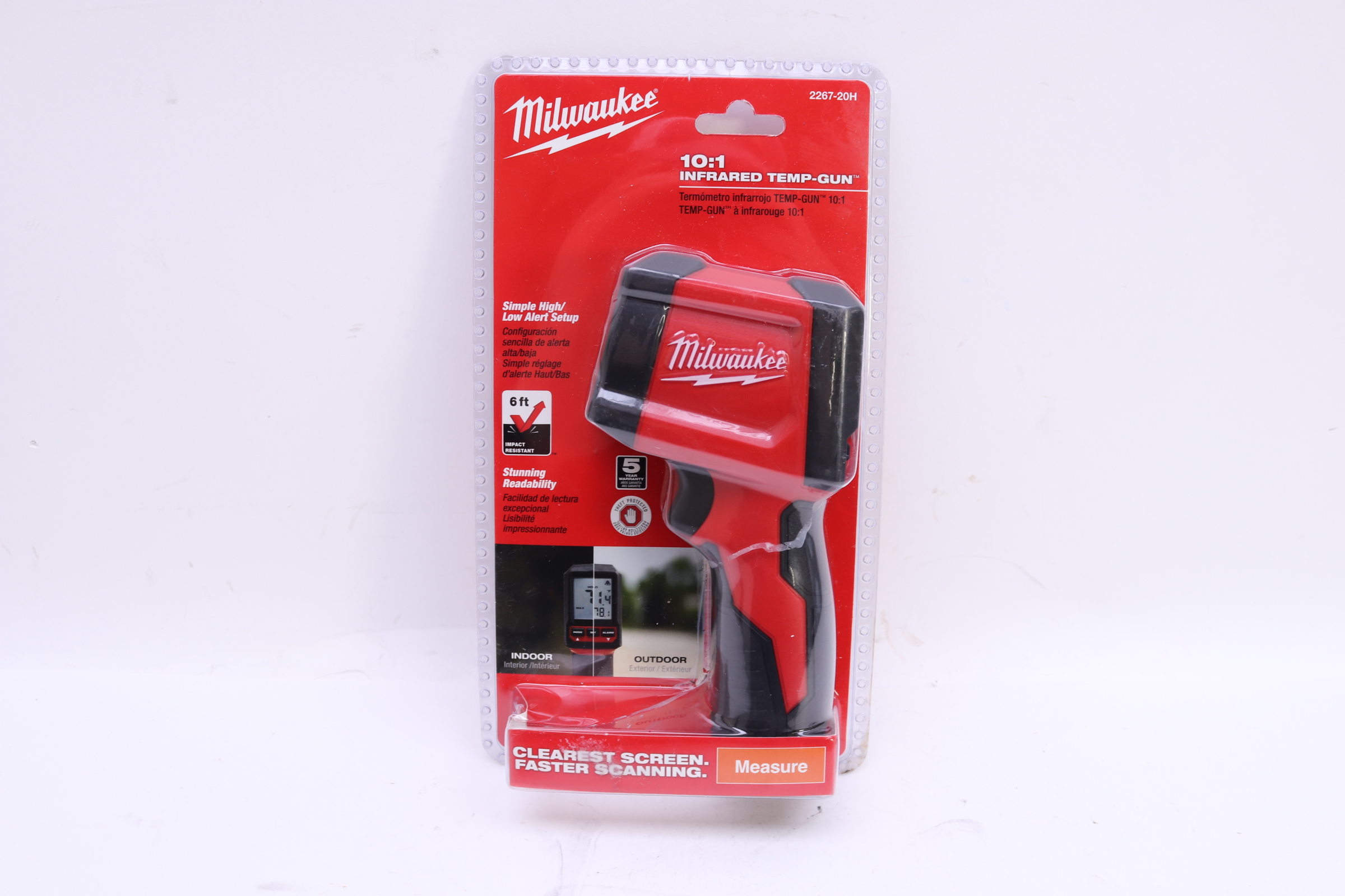 Milwaukee 2267-20H 10:1 Infrared Thermometer