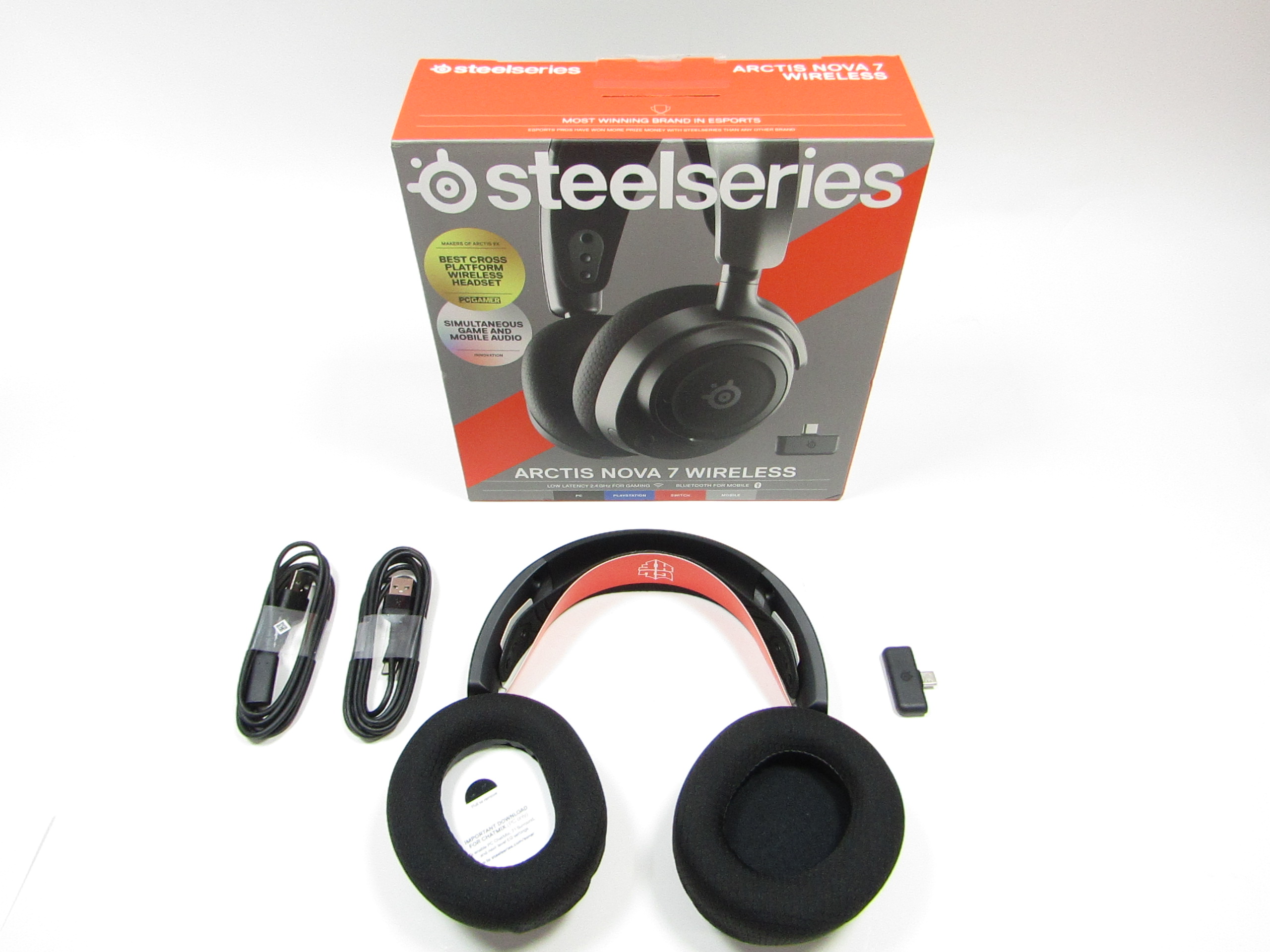 Steelseries selling arctis nova 7 wireless brand new sealed