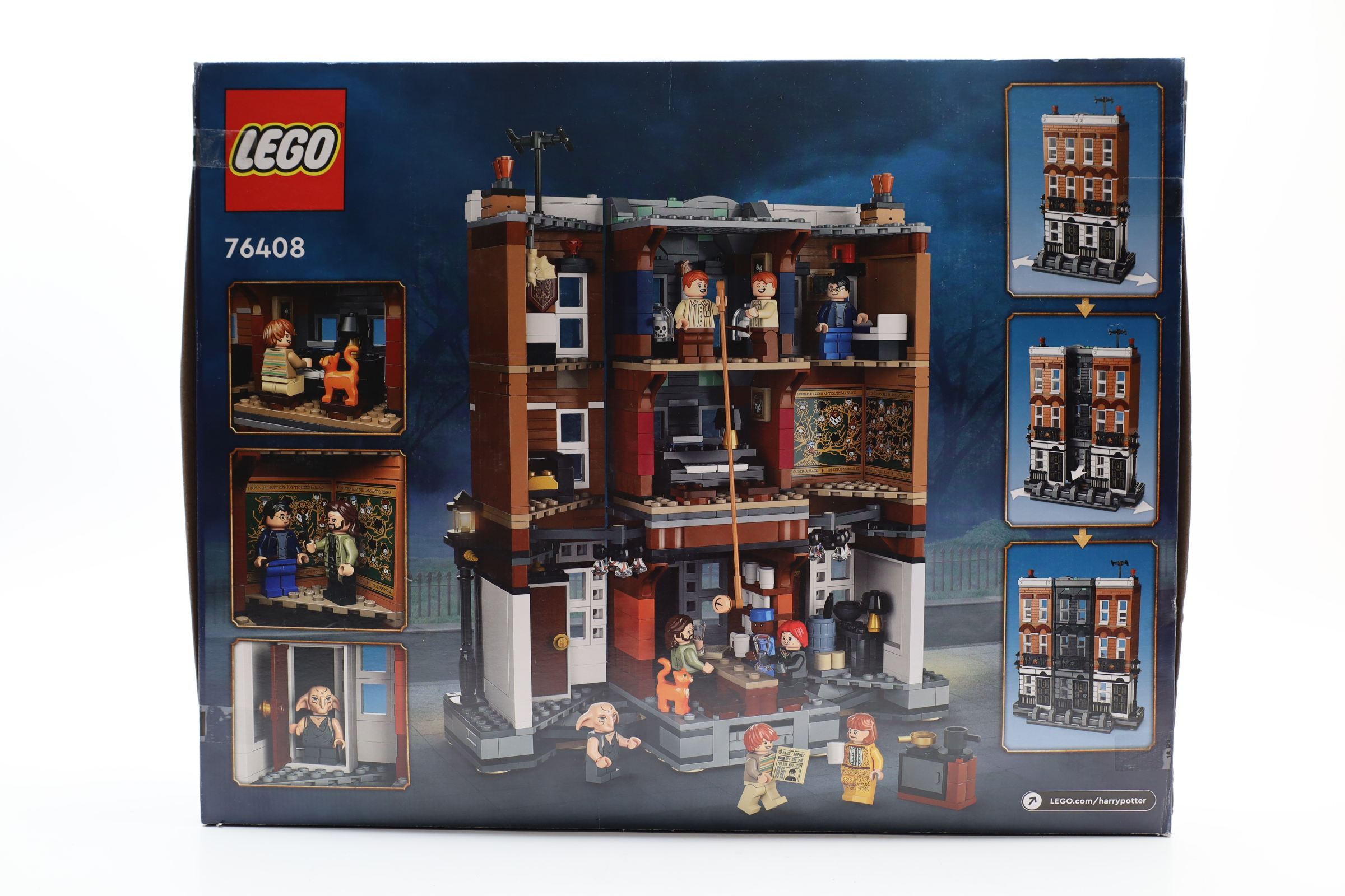LEGO Harry Potter: 12 Grimmauld Place 76408 1083 Piece Set