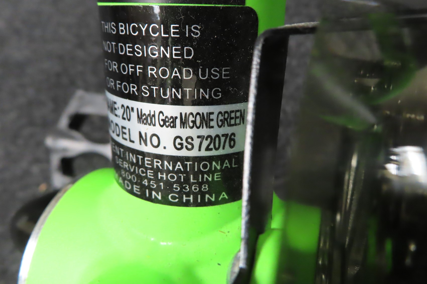 Madd Gear GS72076 MG One 20