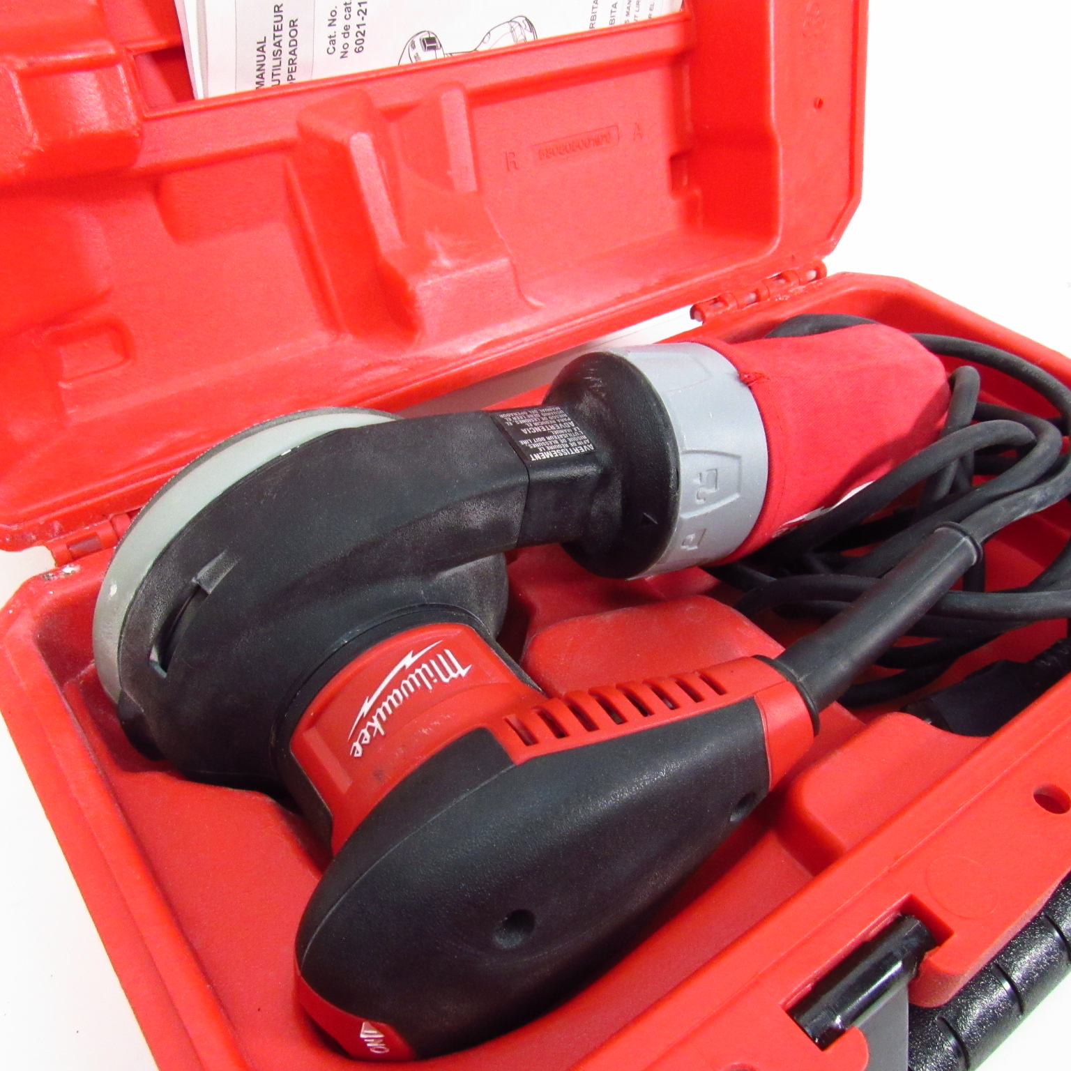 Milwaukee 602121 Corded 5'' Random Orbit Sander