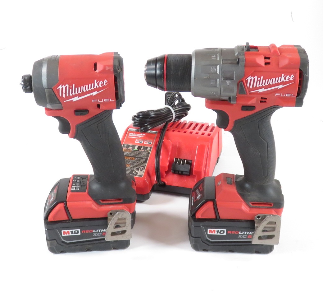 Milwaukee 3697-22 18V Li-Ion Brushless Hammer Drill/Impact Driver Combo Kit