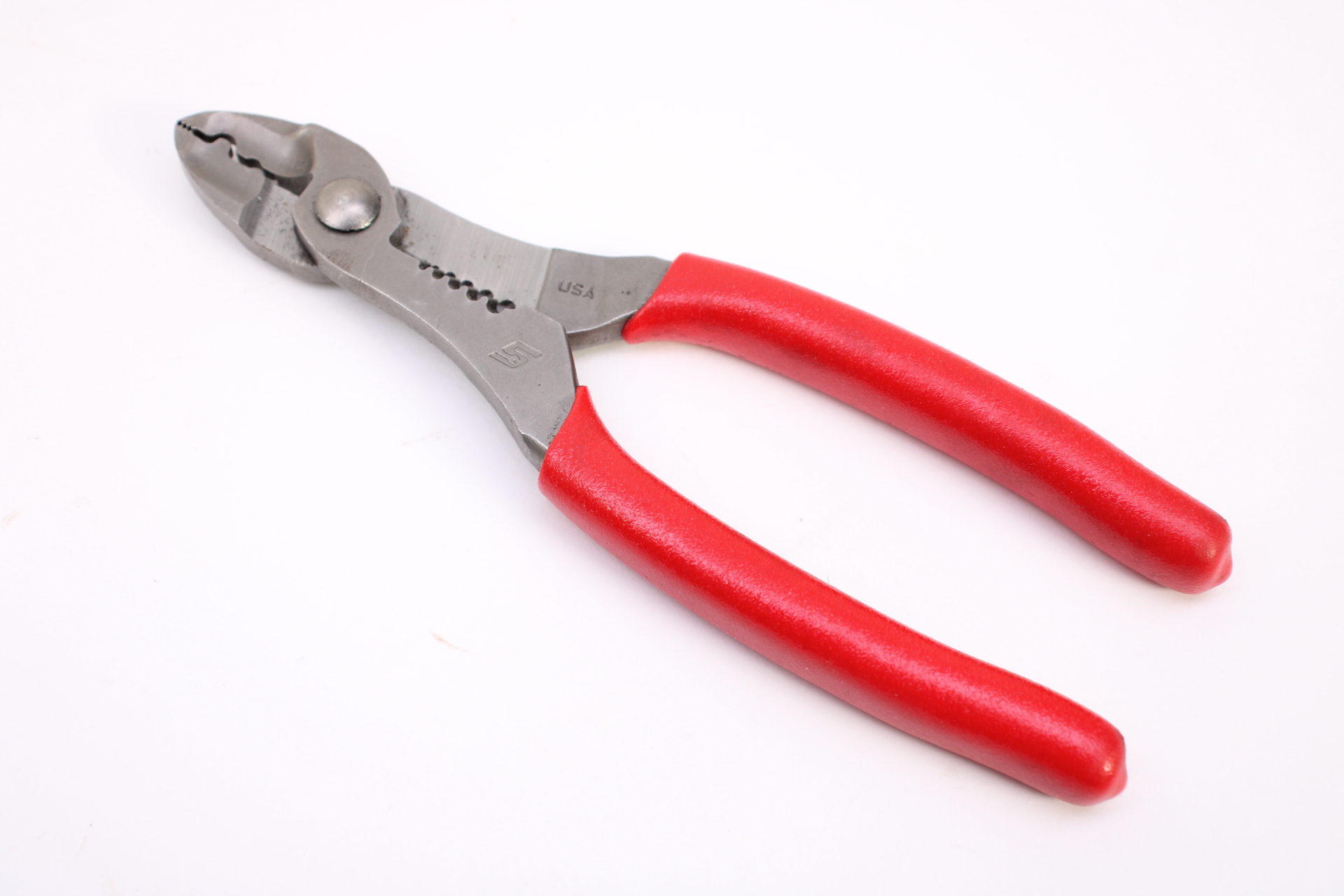 Snap-on PWCS7ACF 7" Green Vinyl Grip Wire Stripper / Cutter / Crimper Tool | Made In USA