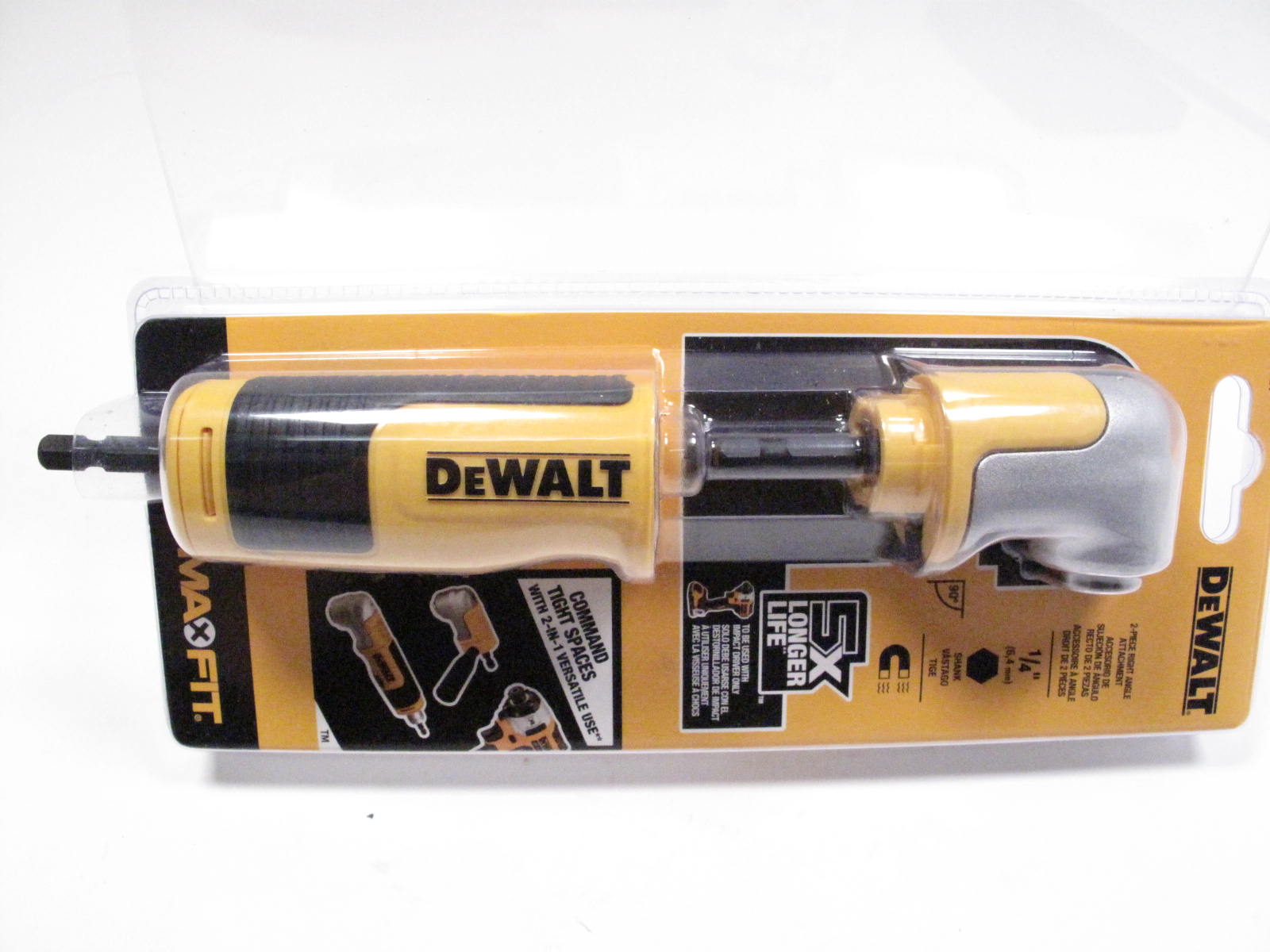 DeWalt DWAMRA 1/4" Modular Right Angle Impact Driver Attachment