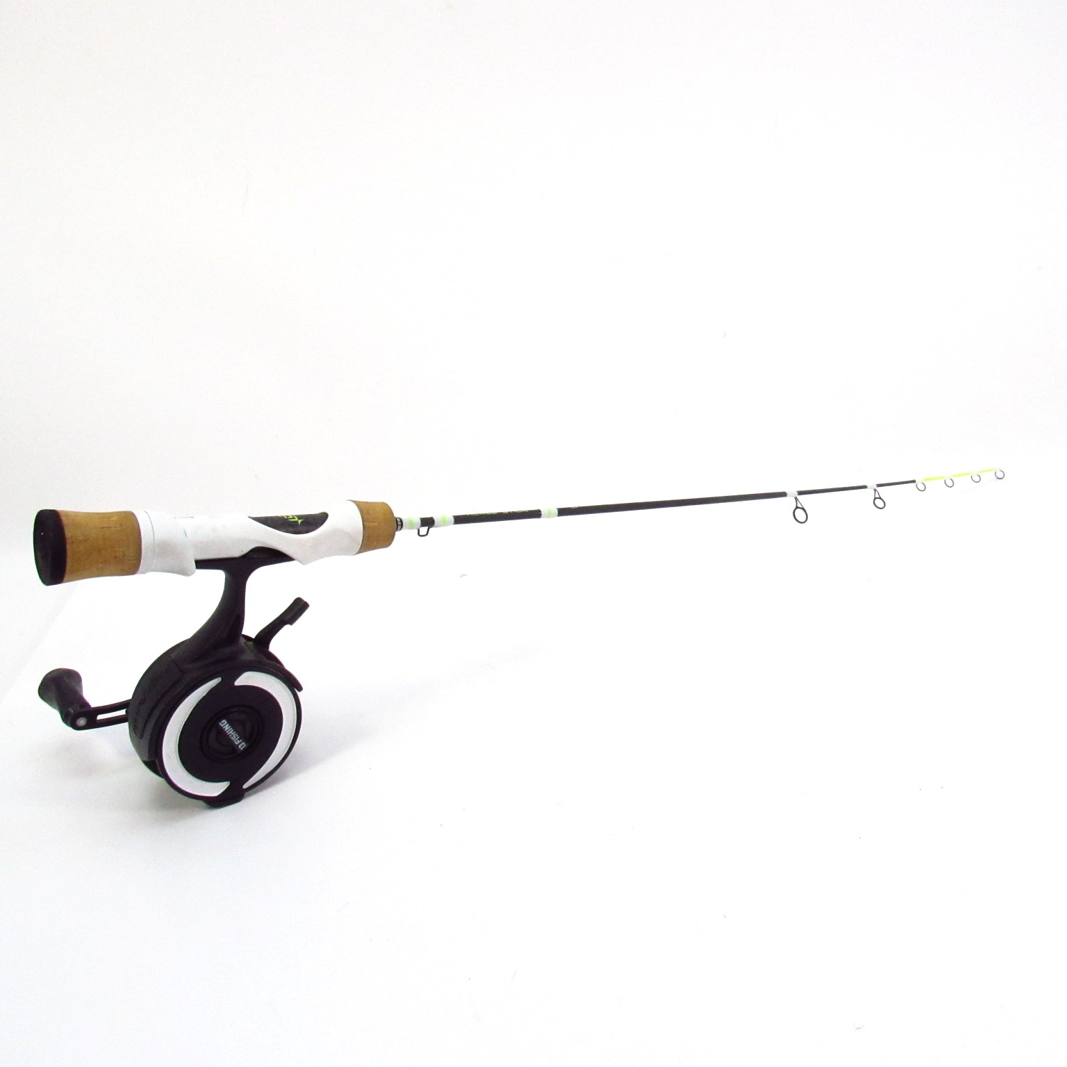13 Fishing Tickle Stick Right-Handed Ice Rod & FreeFall XL Reel
