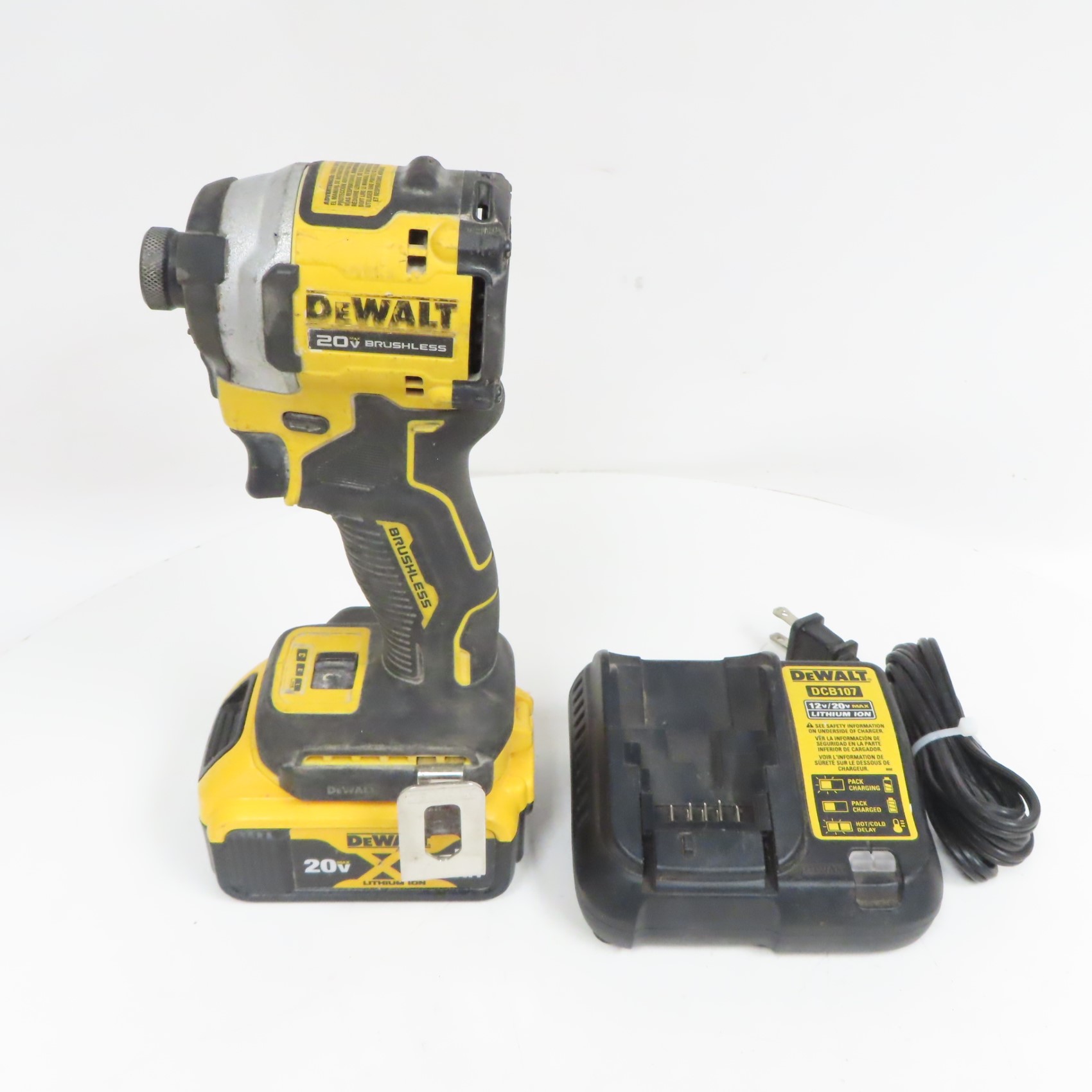 DEWALT 20V MAX Lithium-Ion Cordless 1/4-inch Impact Driver with