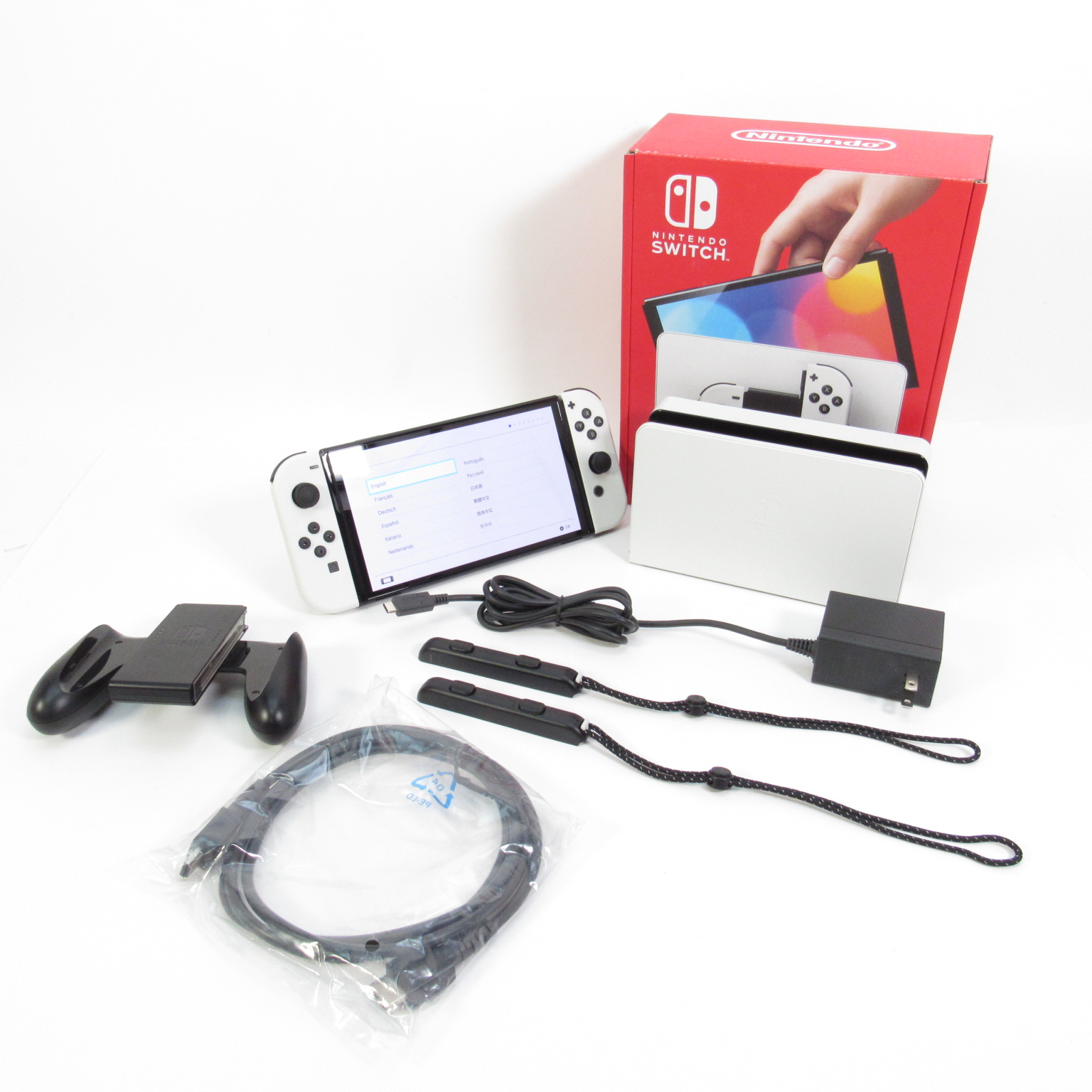 Nintendo Switch OLED HEG-001 64GB Video Game Console - 1855