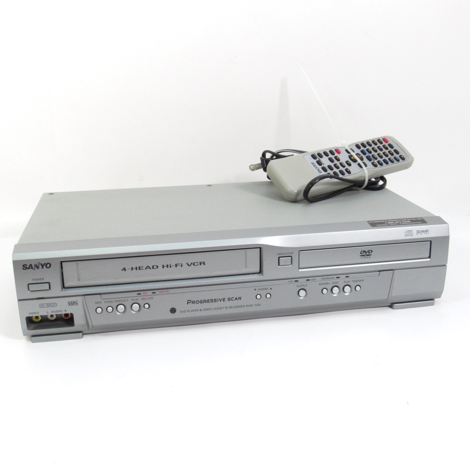 Sanyo DVW-7200 DVD/VCR Combo Player AS-IS - Local Pick-Up Only