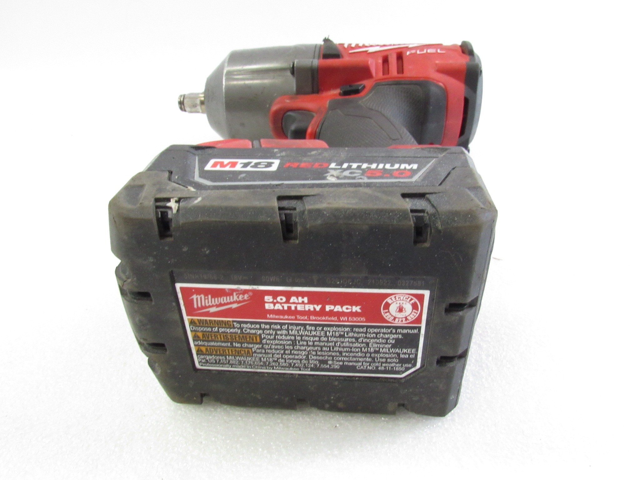 Milwaukee 2767-20 M18 FUEL 18V Lithium-Ion Brushless Cordless 1/2 ...