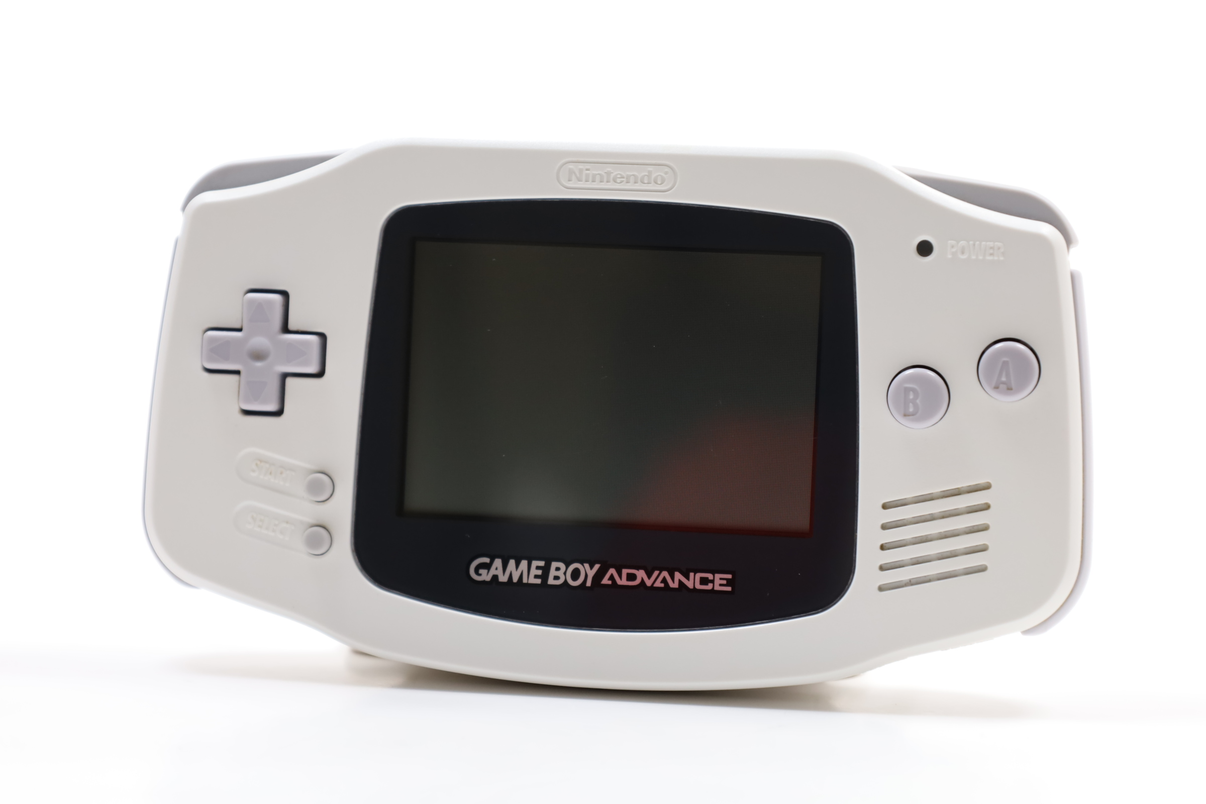 NINTENDO GAMEBOY ADVANCE AGB-001 PURPLE GAME SYSTEM BUNDLE