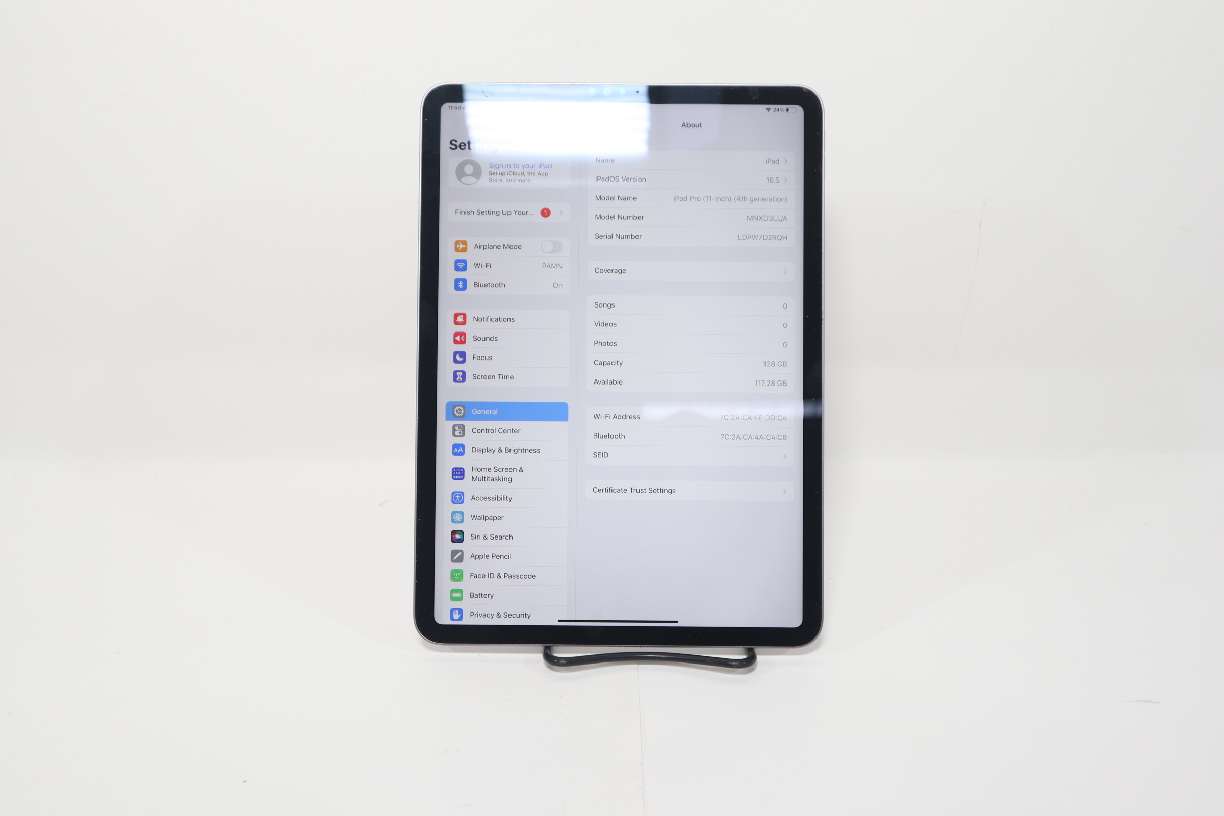 Apple iPad Pro MNXD3LL/A Space Gray 128GB 11