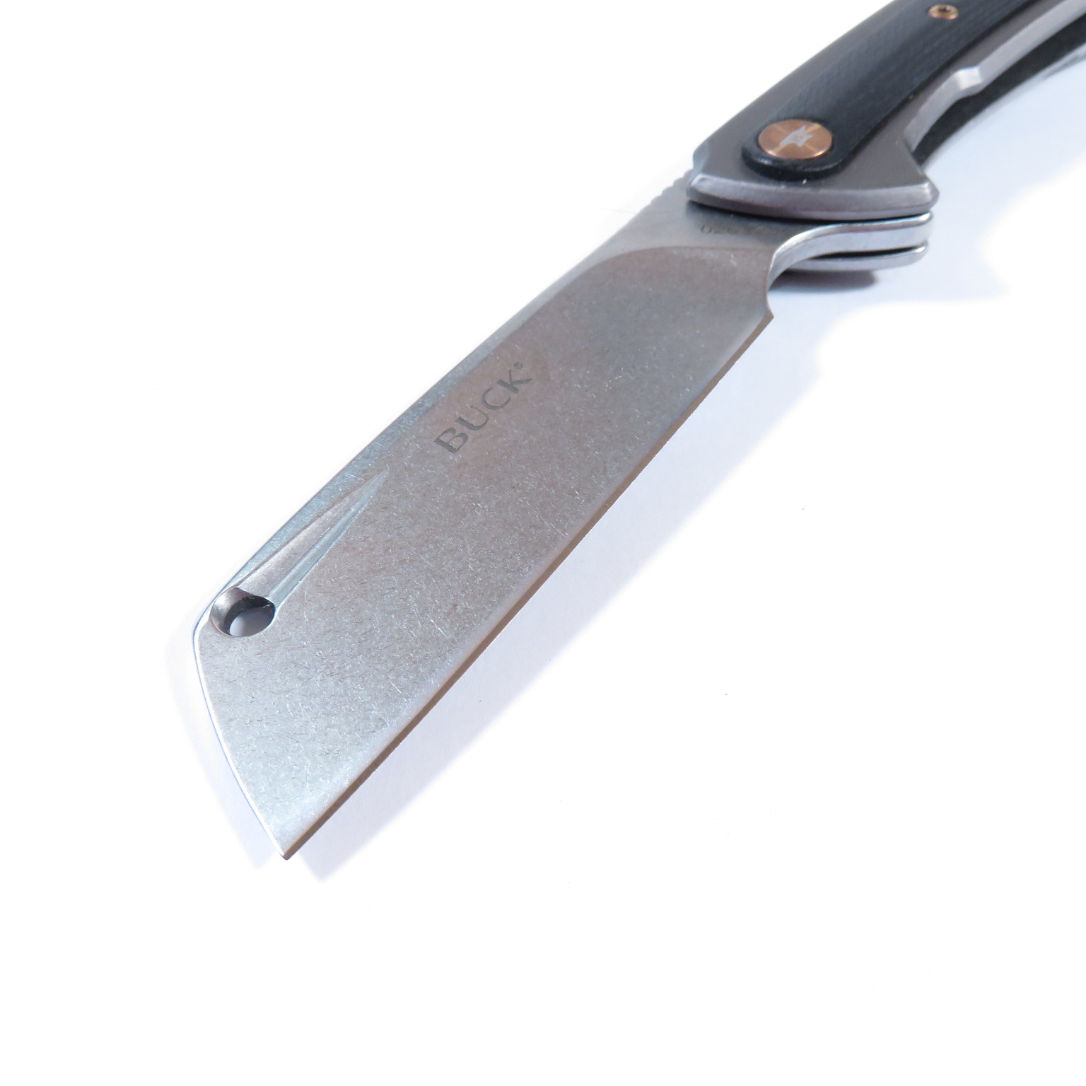 Buck Knives HiLine 0263 3.6" D2 Satin Blade Folding Pocket Knife