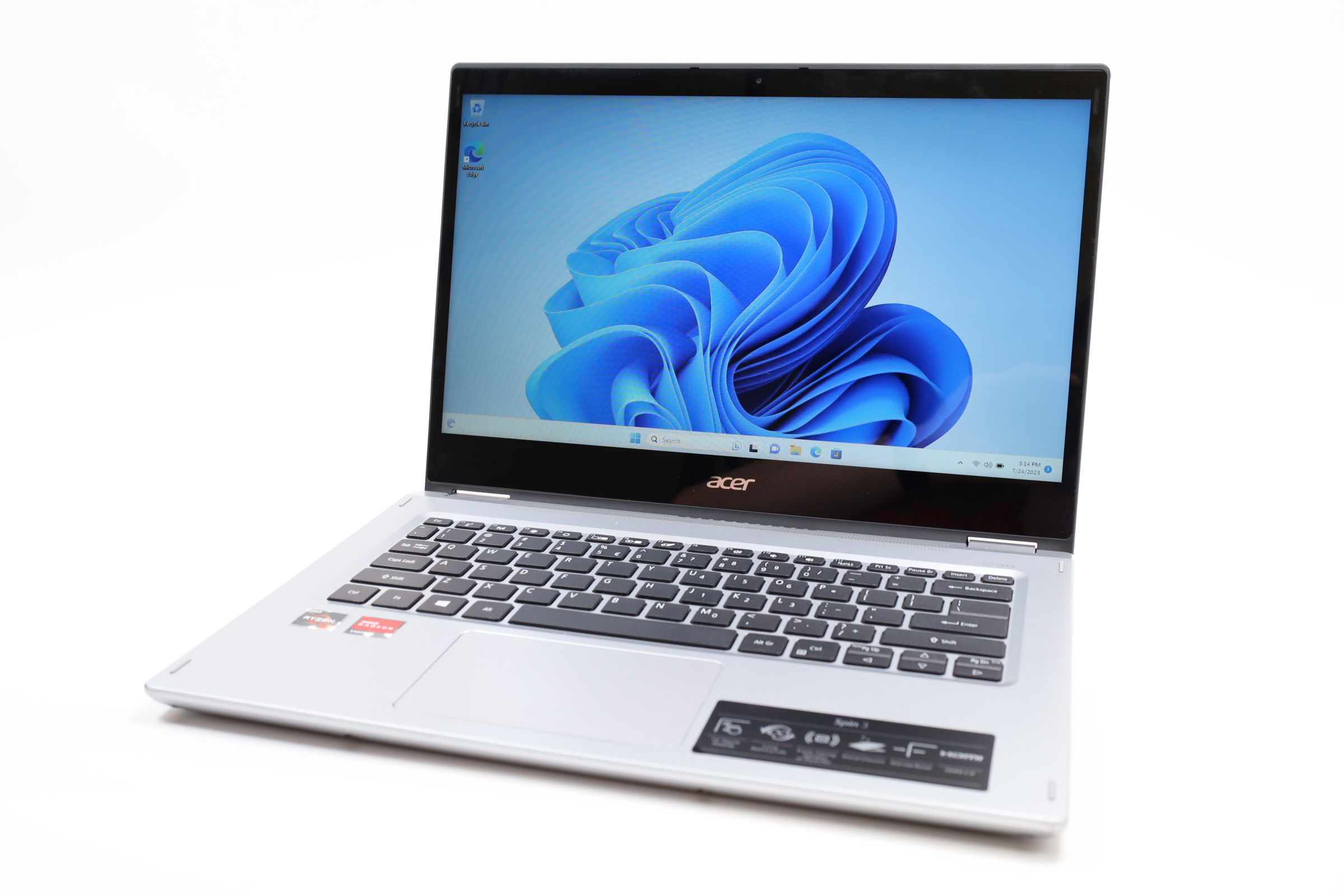 Acer Spin 3 N19W2 AMD Ryzen 3 3250U 2.6GHz 4GB RAM 128GB SSD 14