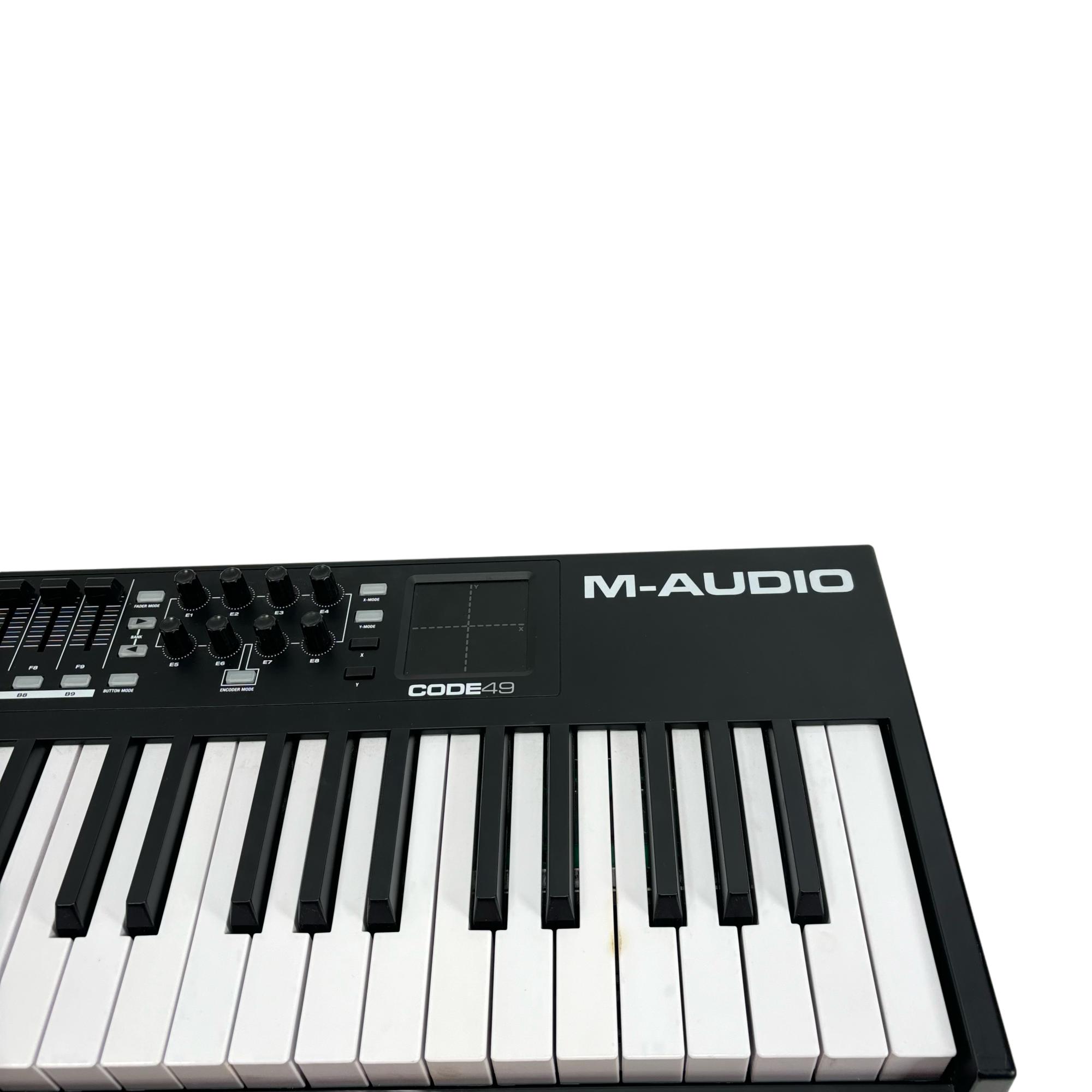 M-Audio Code 49 MIDI Controller Keyboard with Drum Pads and