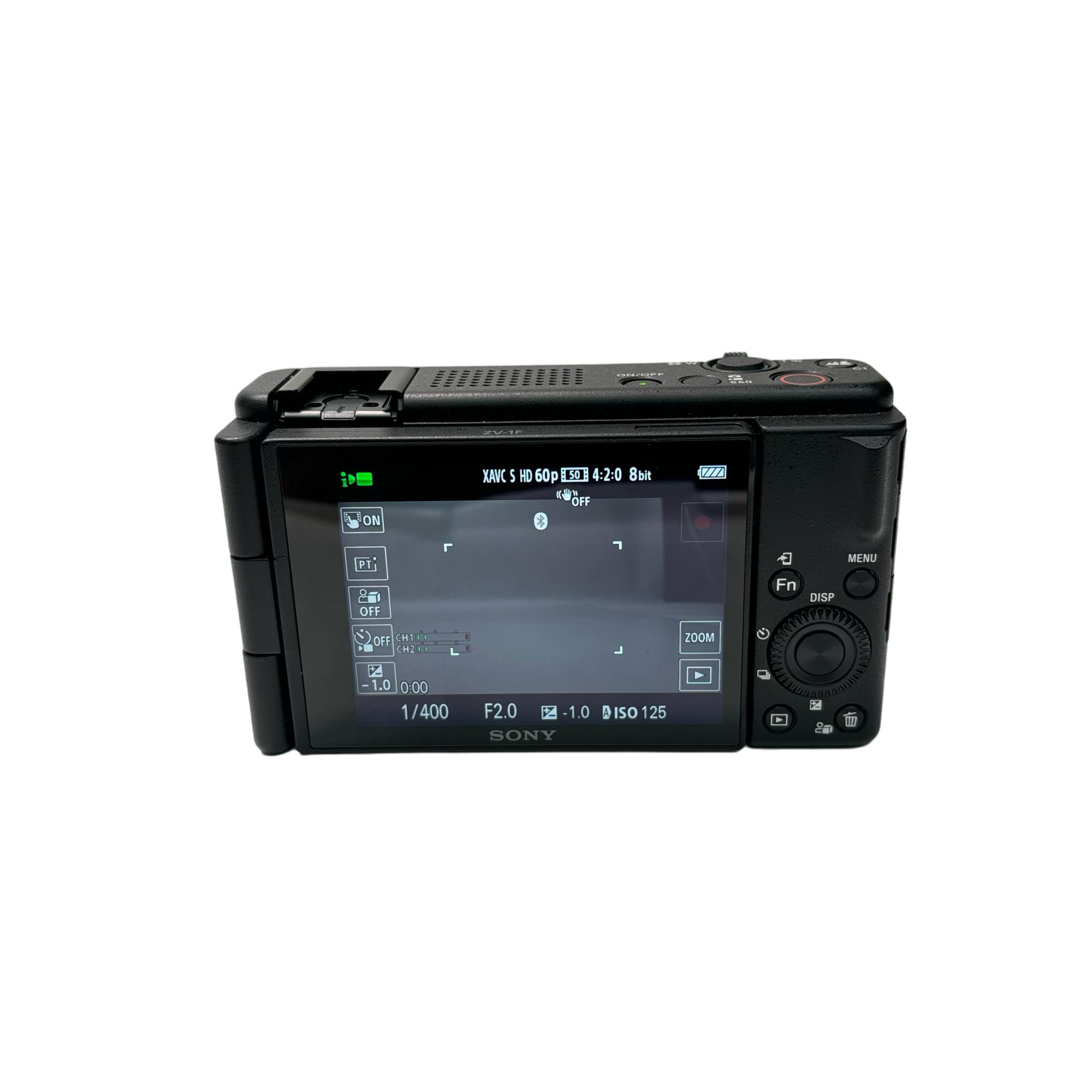 Sony ZV-1F 20.1MP F2.0 Aperture Wide Angle Swivel-Screen Digital