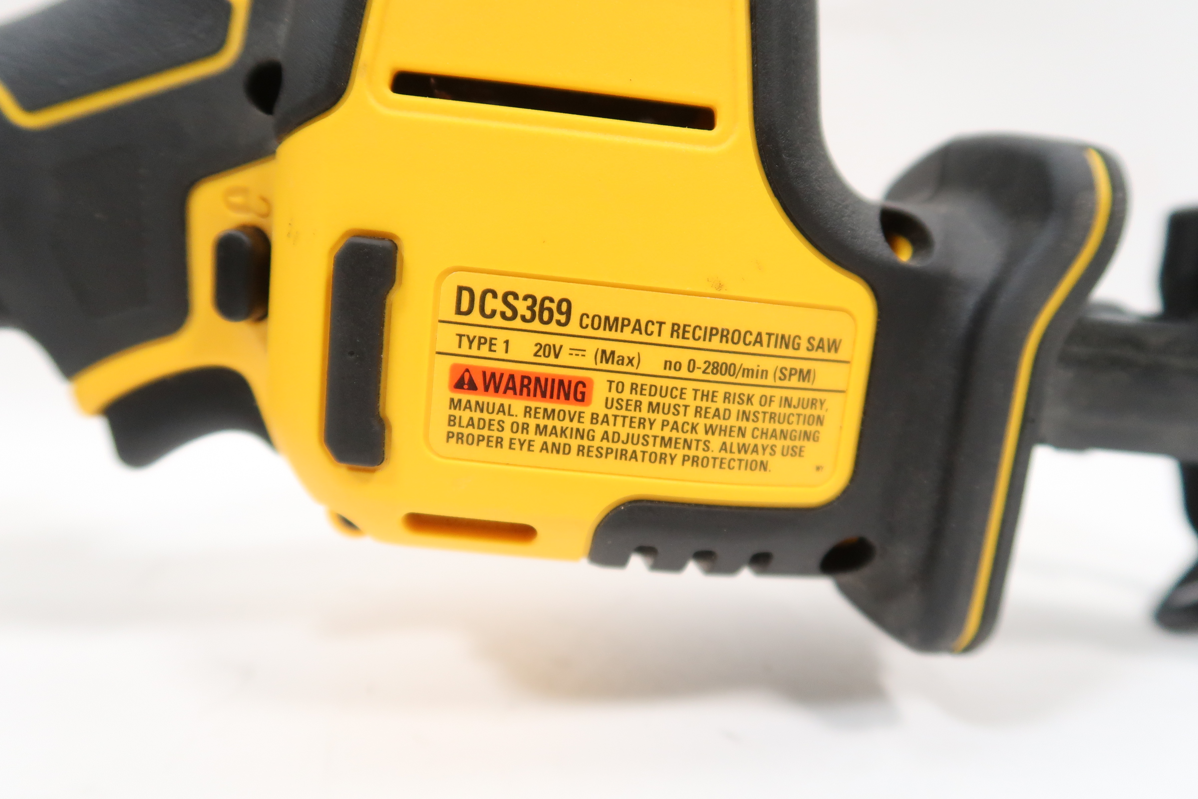 DeWalt DCS369 20V MAX Cordless Brushless Compact Reciprocating Saw