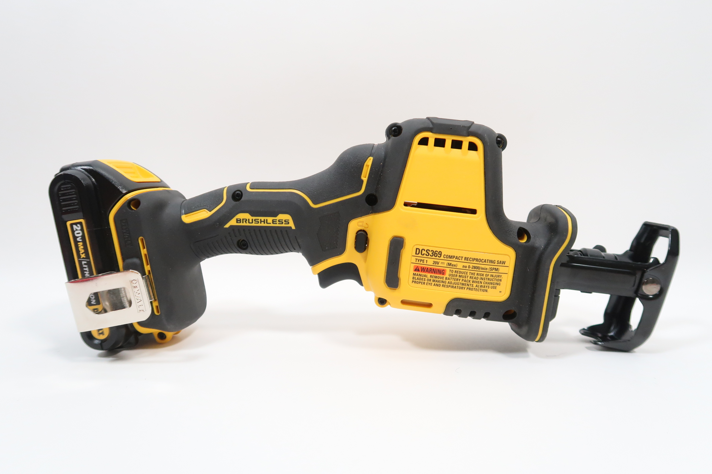 Dewalt Dcs369 20v Max Cordless Brushless Compact Reciprocating Saw 7539