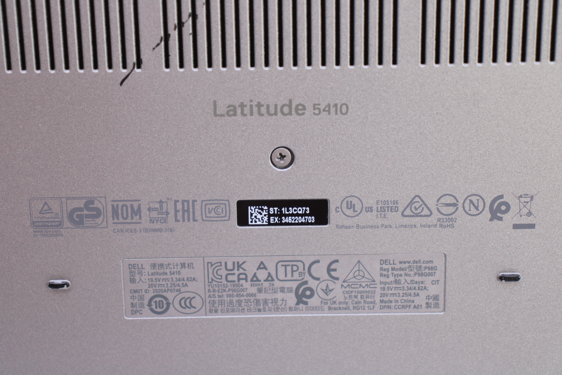 Dell Latitude 5410 Windows 10 Intel Core i5-10210U 1.6GHz Dell Latitude 5410 Windows 10 Intel Core i5-10210U 1.6GHz