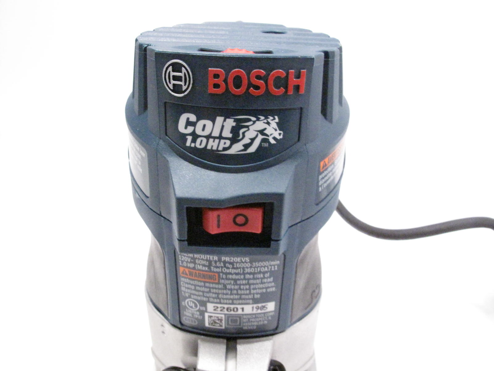 Bosch PR20EVS 5.6 Amp 1 HP 120Volt VariableSpeed Fixed Base Corded