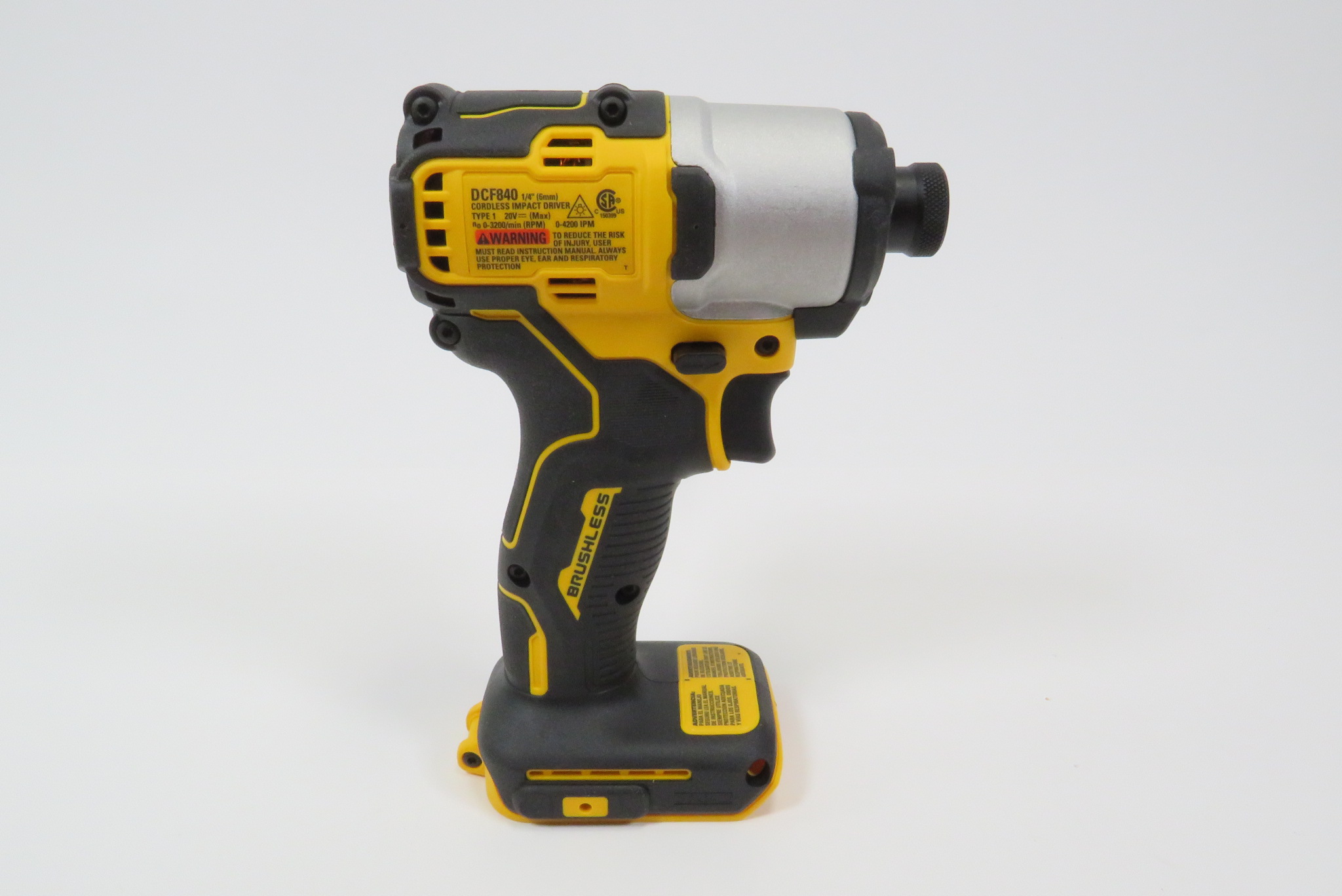 DeWalt DCF840 20V Max 1/4" Brushless Cordless Impact Driver