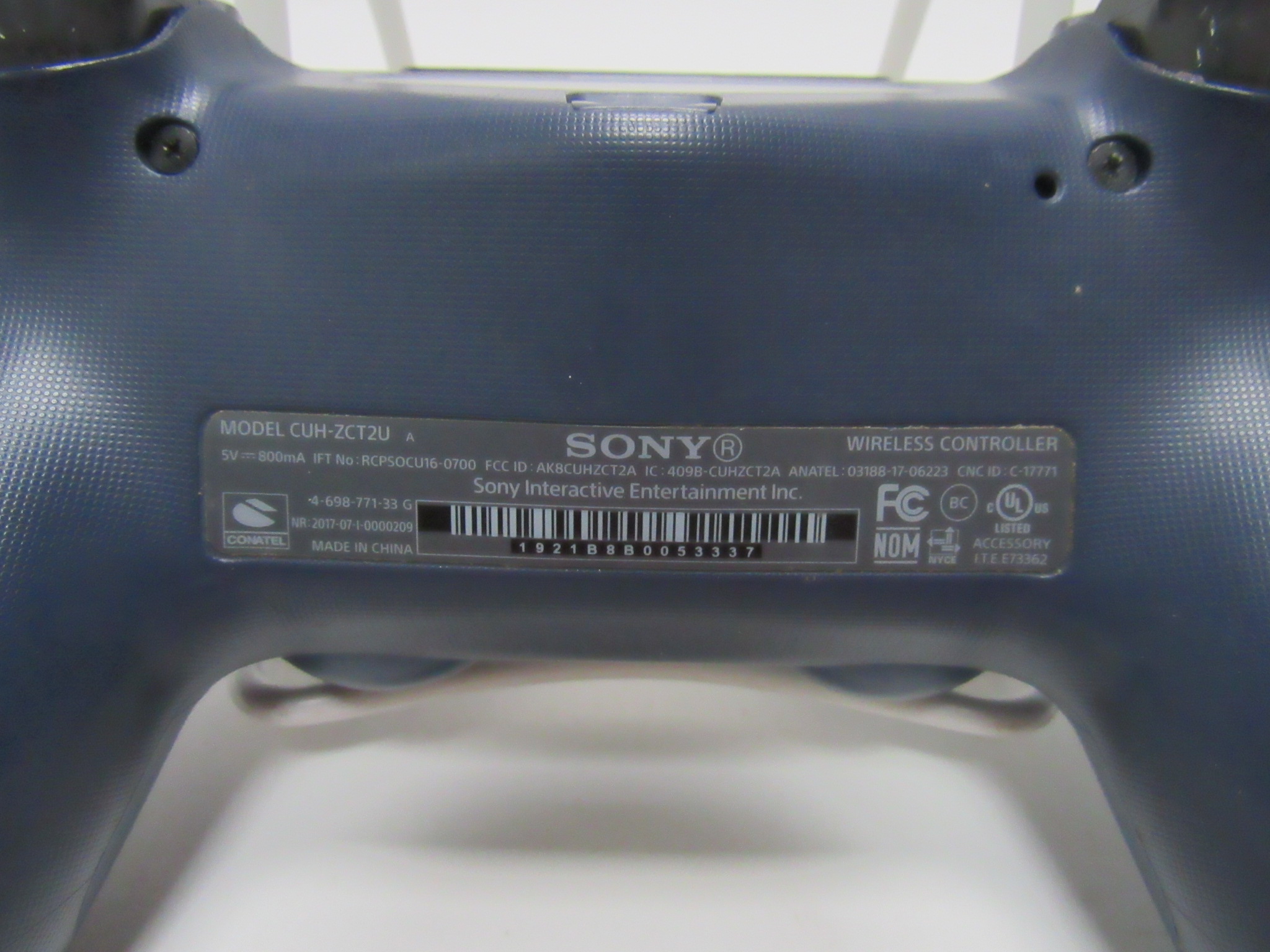 Sony CUHZCT2U PS4 PlayStation 4 Wireless Controller Blue