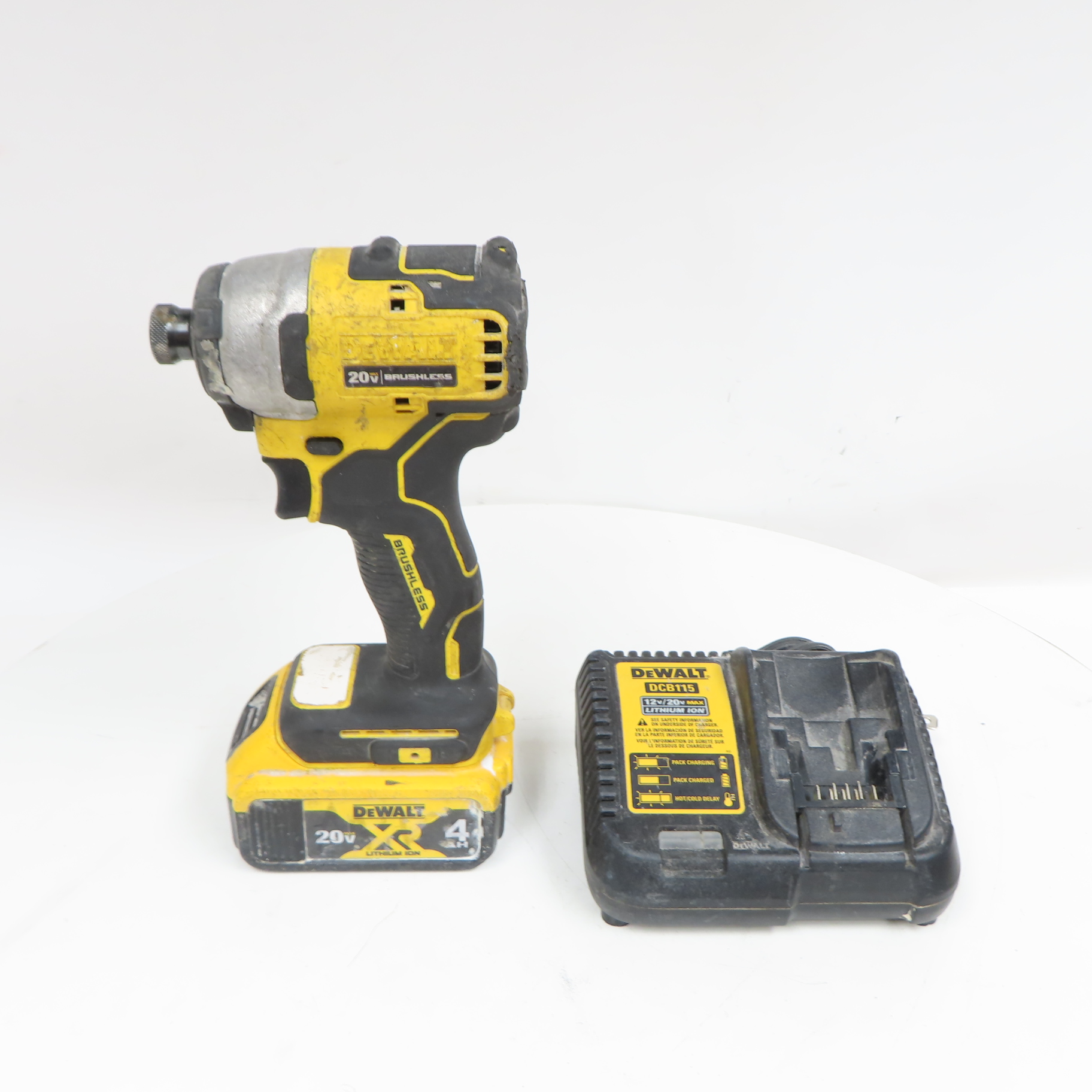 DeWalt DCF809 ATOMIC MAX 20V 1/4" Cordless Impact Driver Kit