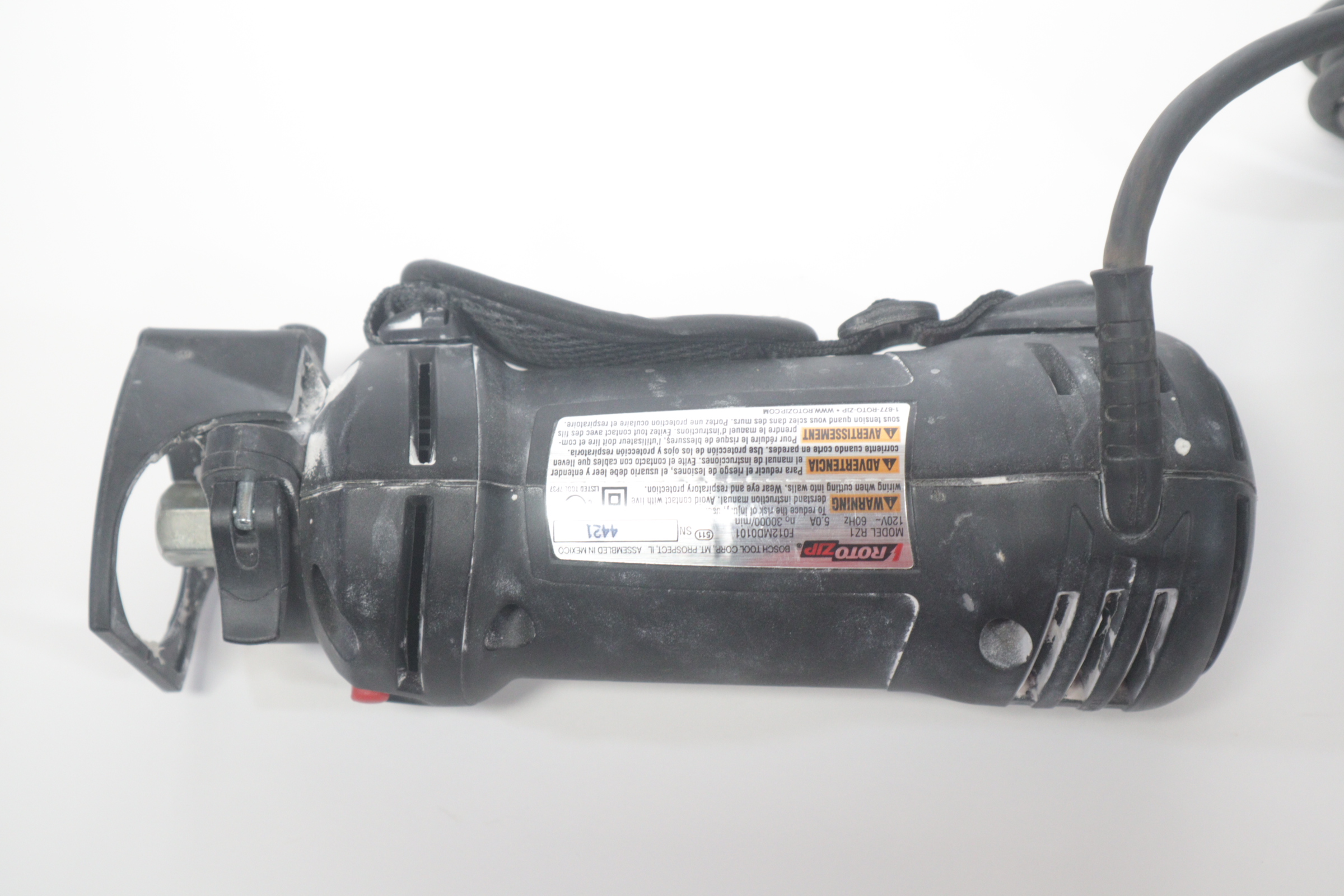 Rotozip by Bosch RZ01-1100 Black 120-Volt 5.0-Amp Spiral Saw 01AA