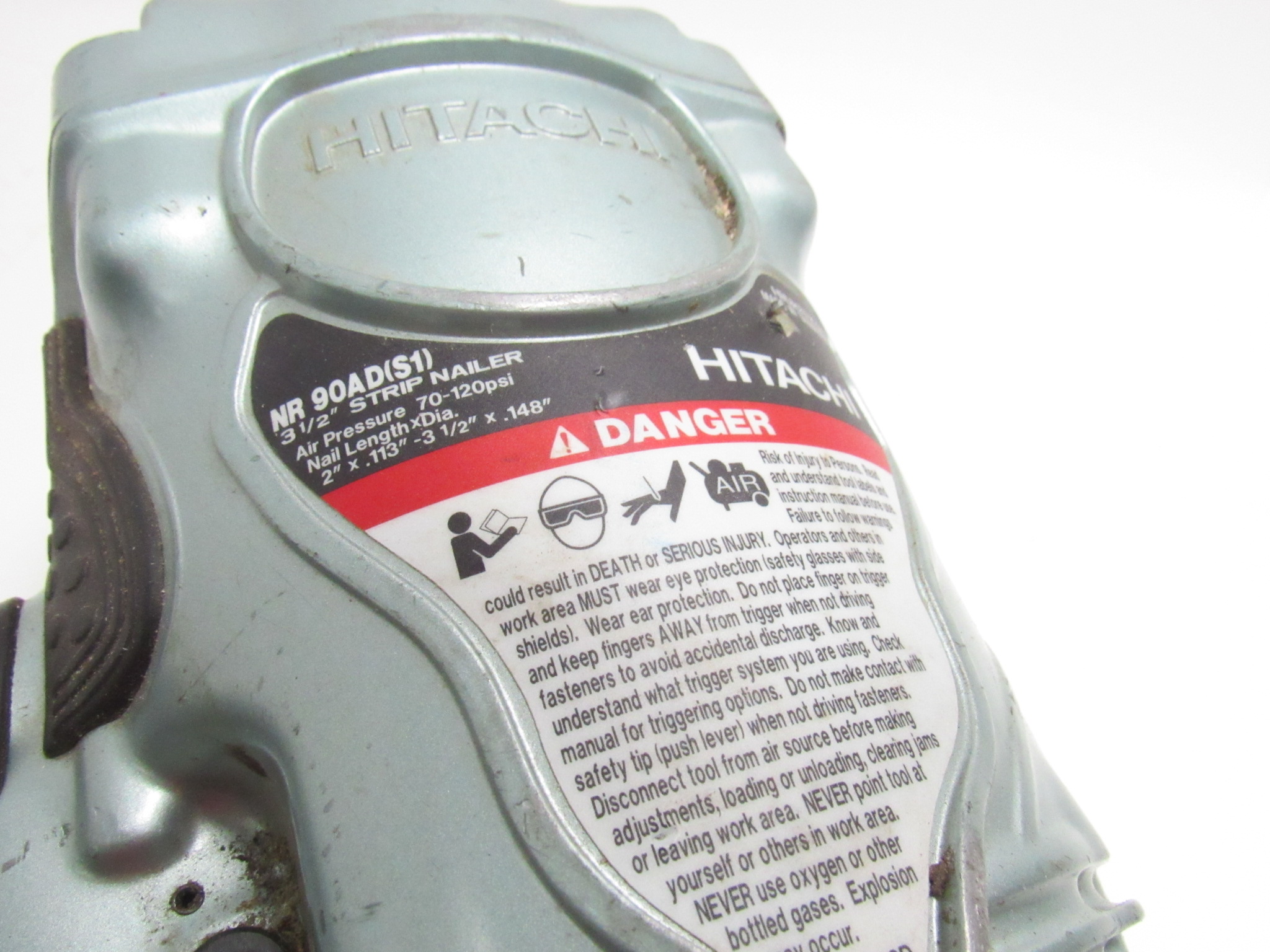 Hitachi NR90AD(S1) 31/2" Paper Collated Framing Nailer