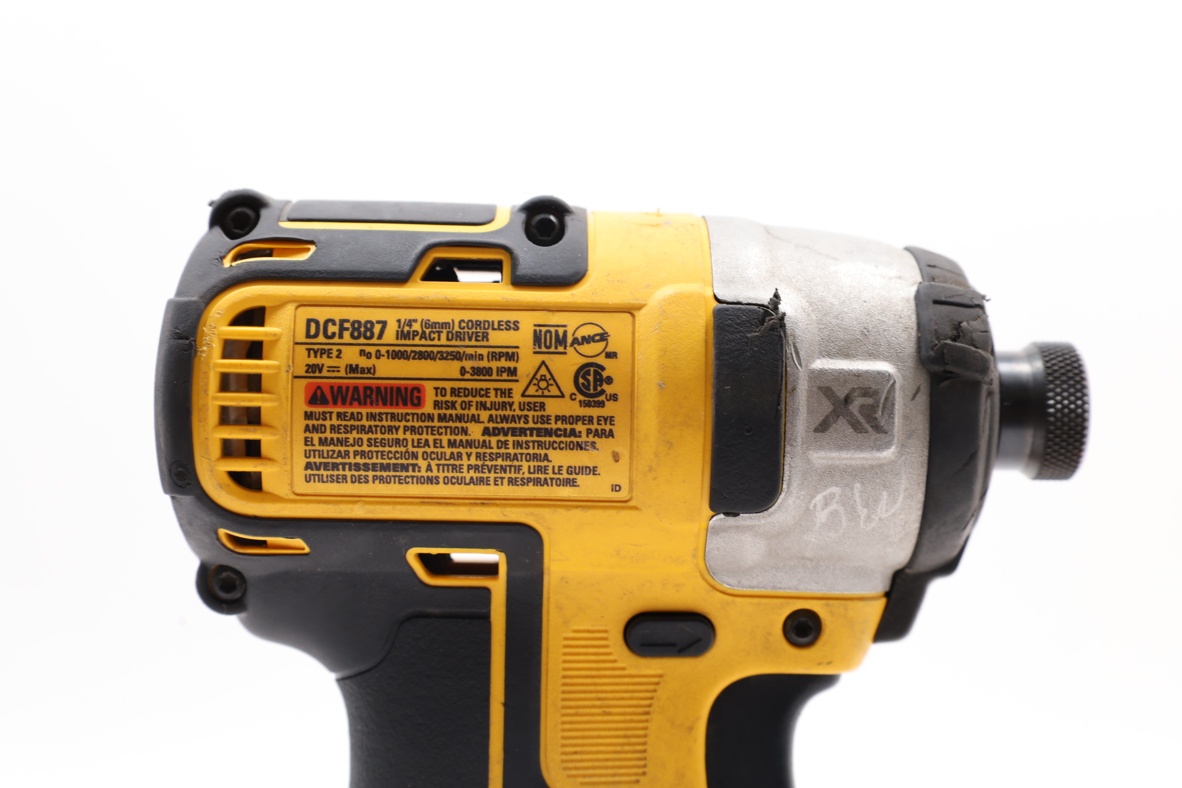 DeWalt DCF887 20V MAX XR Brushless 3-Speed 1/4