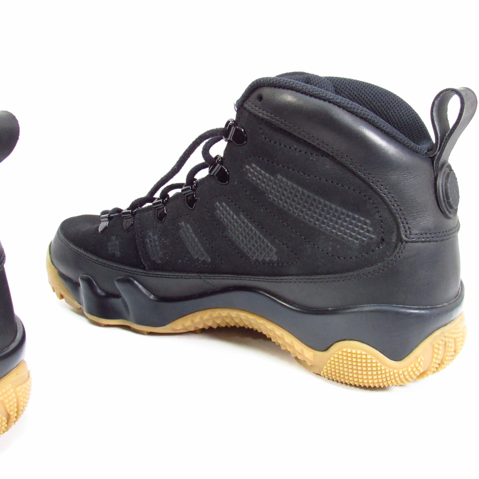 Air Jordan 9 Retro Boot NRG AR4491-025 Men's USA 11 Black Gum Brown ...