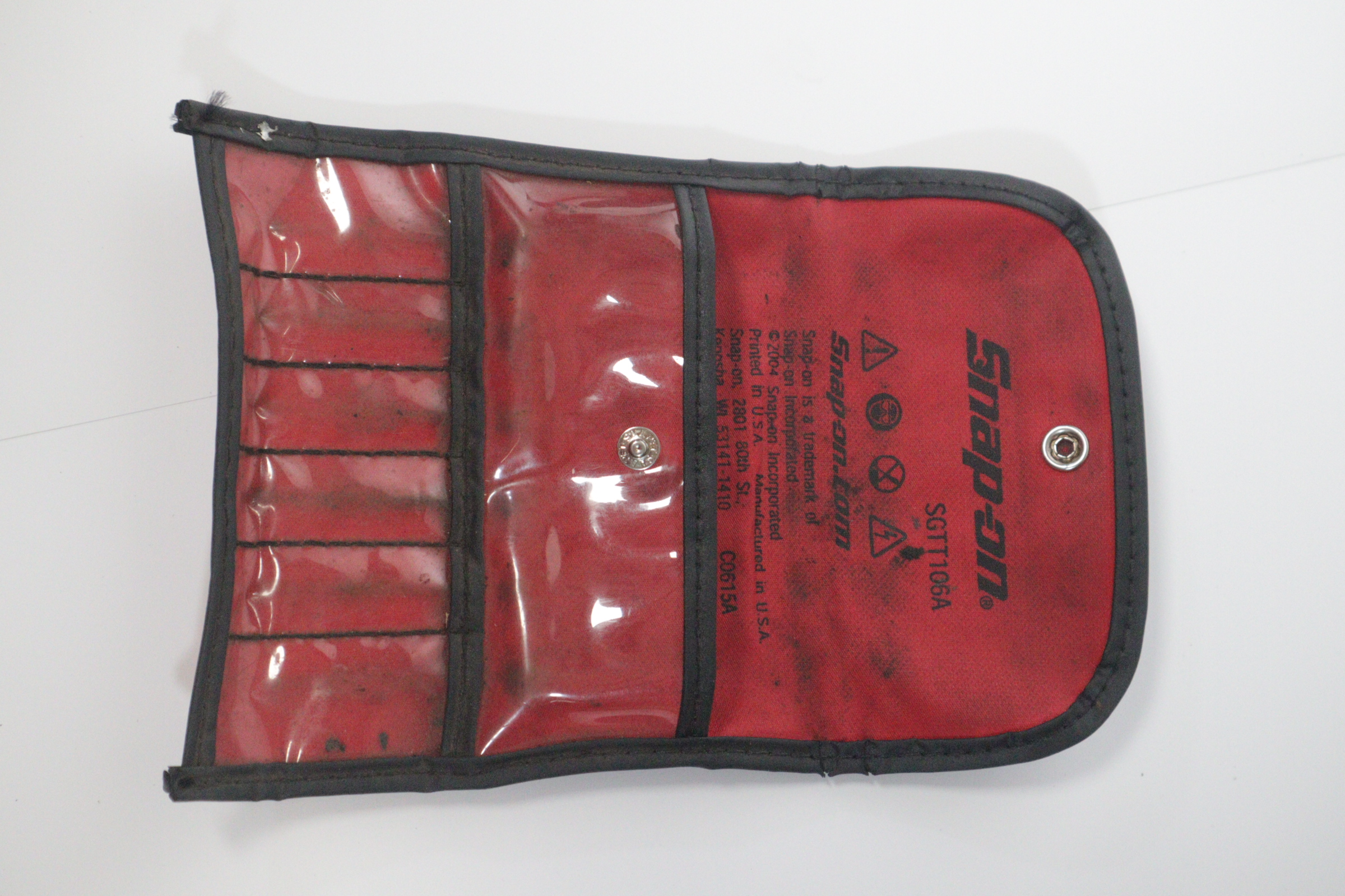 Snap-on Tools SGTT106A Red 6-Piece Deutsch Terminal Tool Kit
