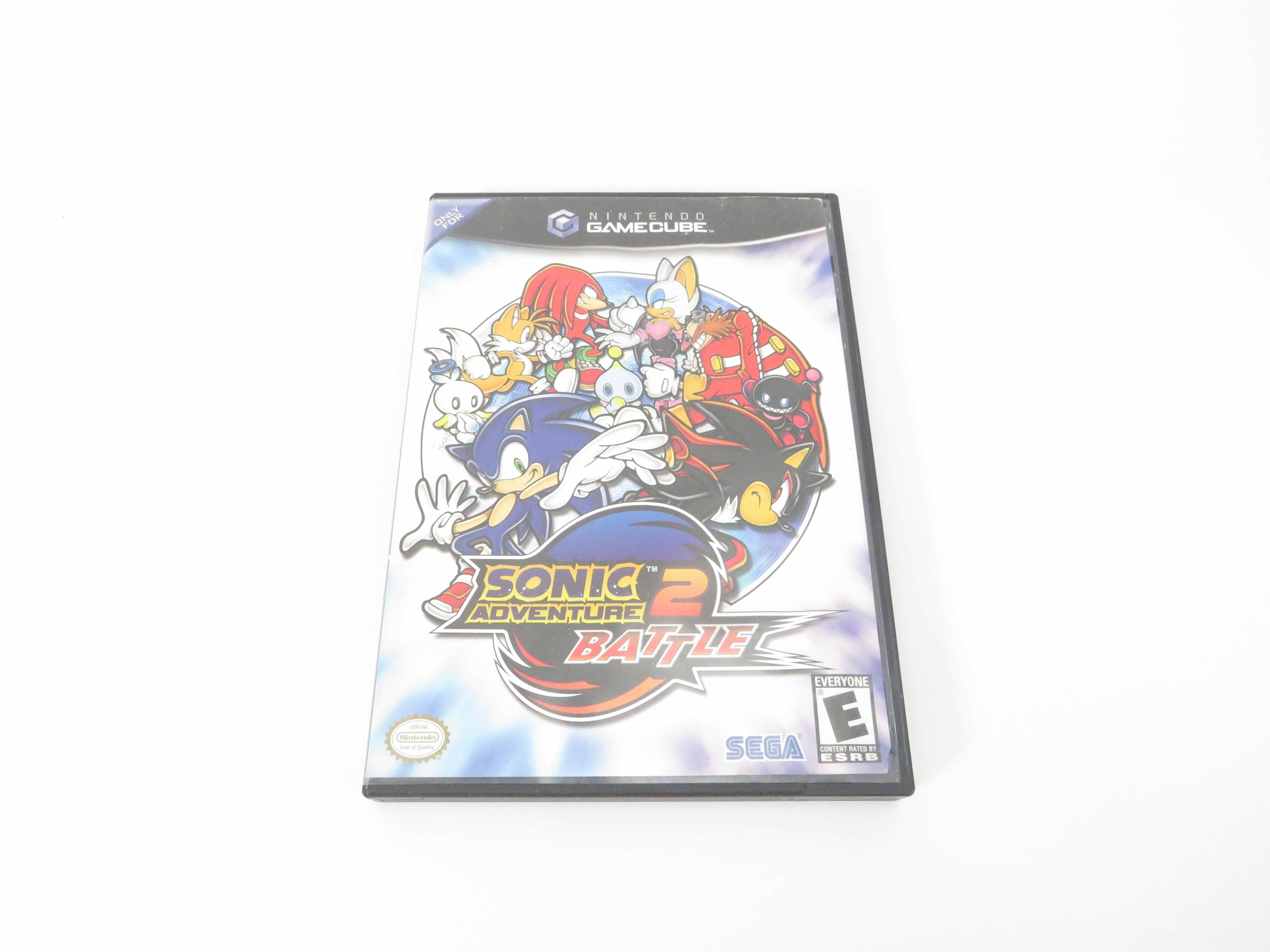 Manual Only) Sonic Adventure 2 Battle Nintendo Gamecube Authentic