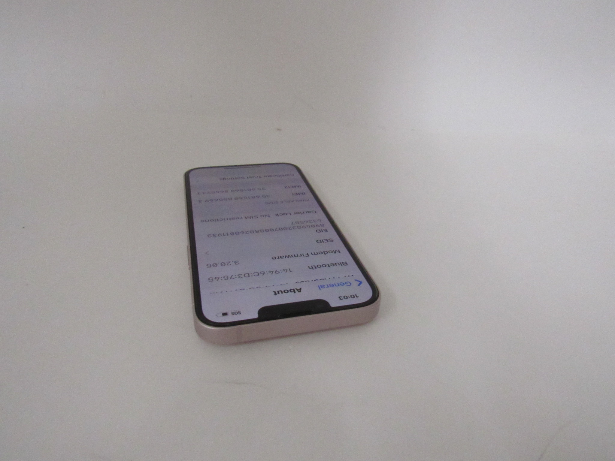 Apple iPhone 13 MLMN3LL/A A2482 128GB No SIM Restrictions Pink