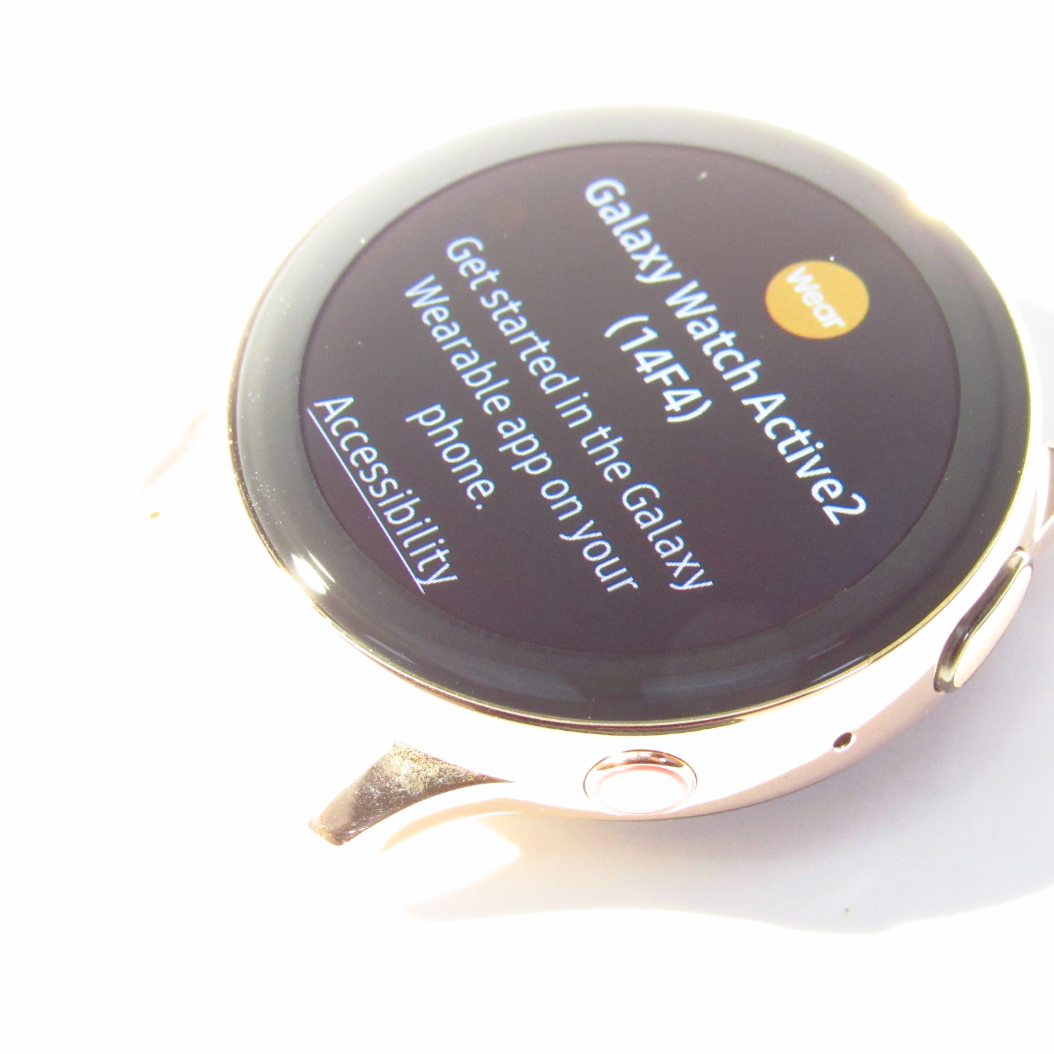Samsung Galaxy Watch Active 2 SMR835U GPS LTE Smartwatch Gold