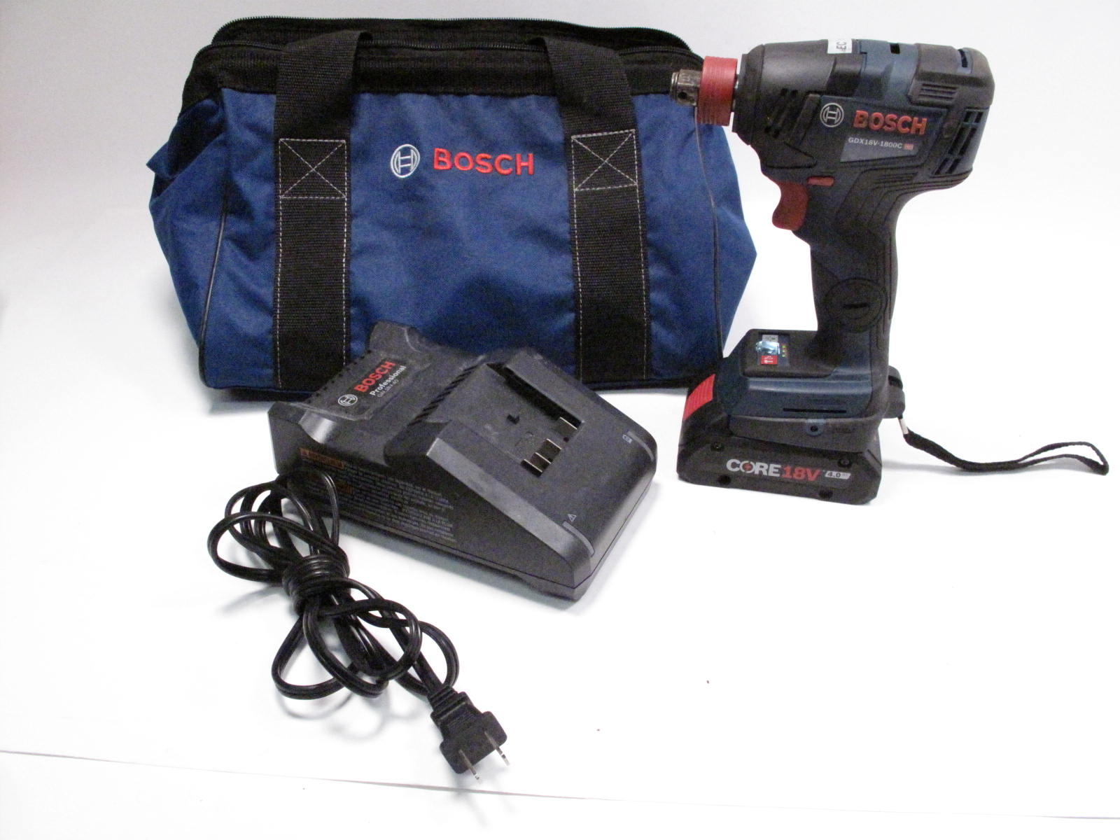 Bosch GDX18V1800C 18V 1/4"/1/2" Impact Wrench Kit
