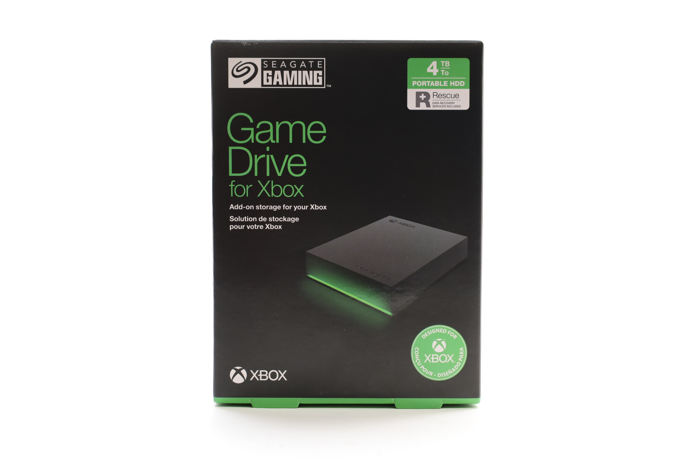 Seagate Game Drive STKX4000400 4TB USB 3.2 Gen 1 Xbox External Hard Drive