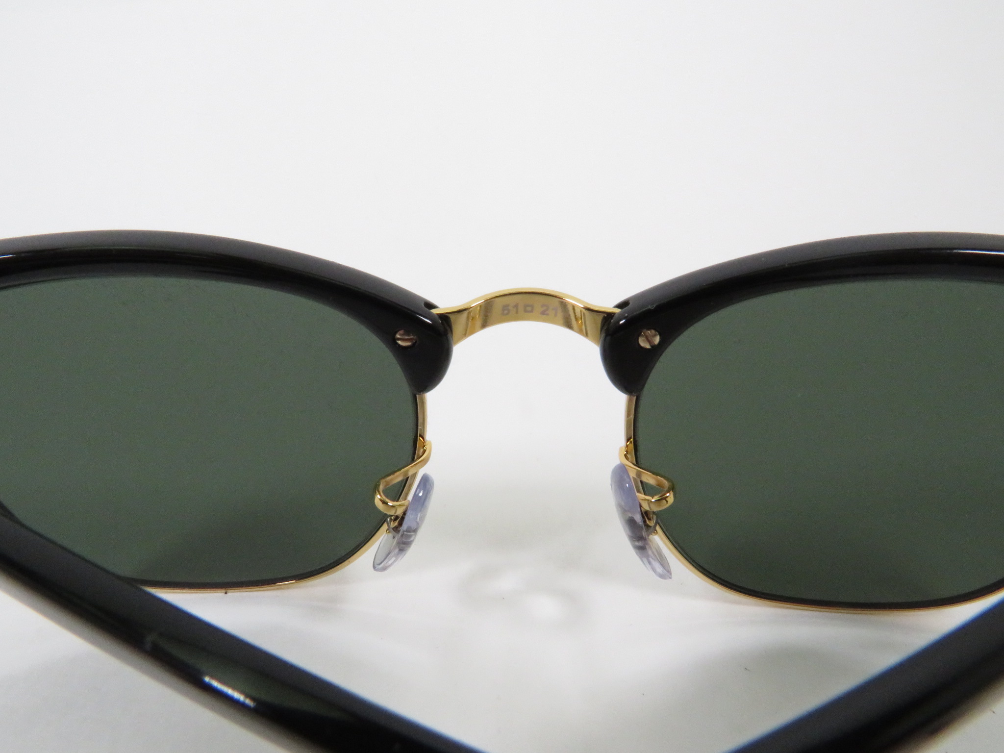 ray ban rb3016 clubmaster square sunglasses