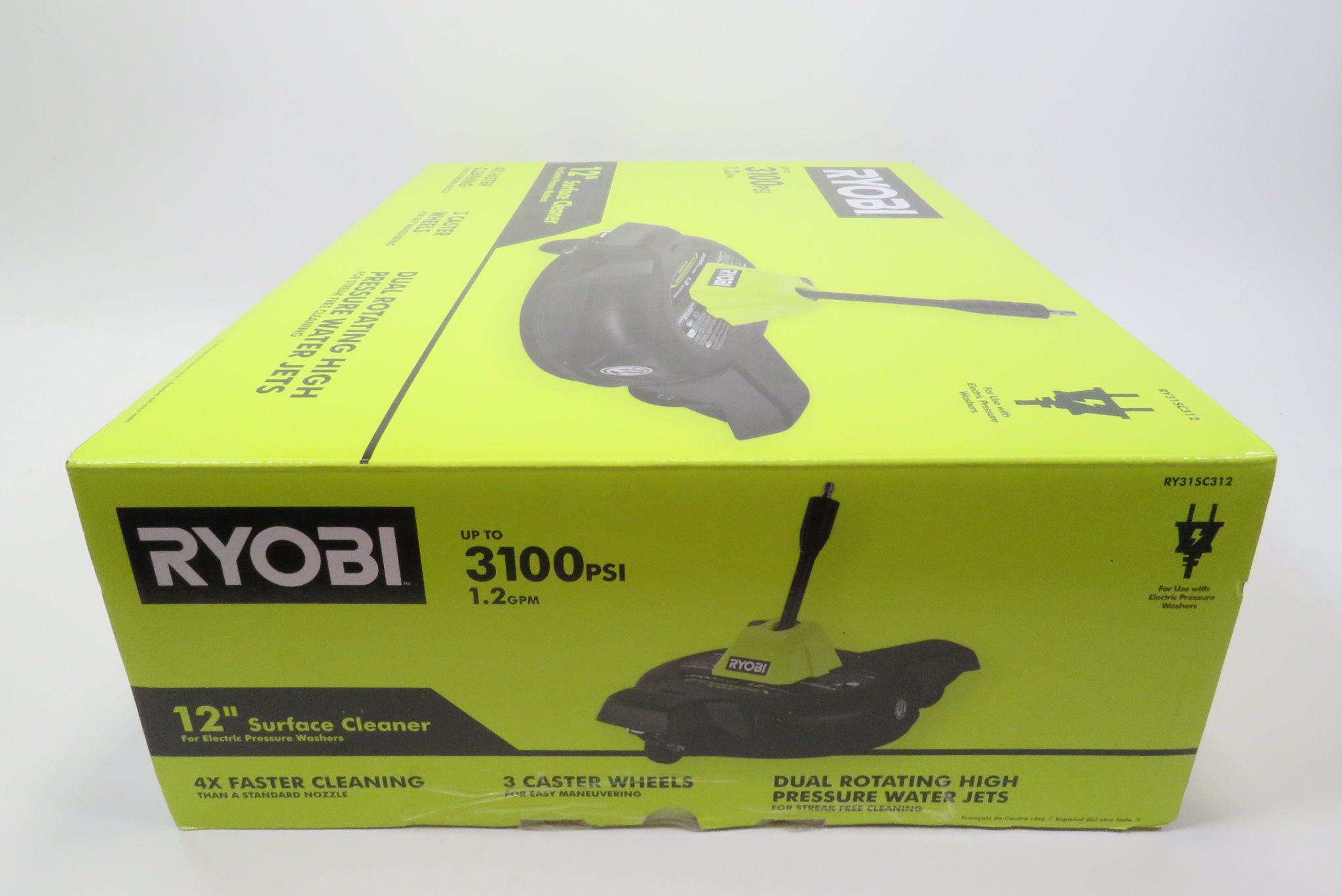 Ryobi RY31SC312 3100 PSI 12" Surface Cleaner