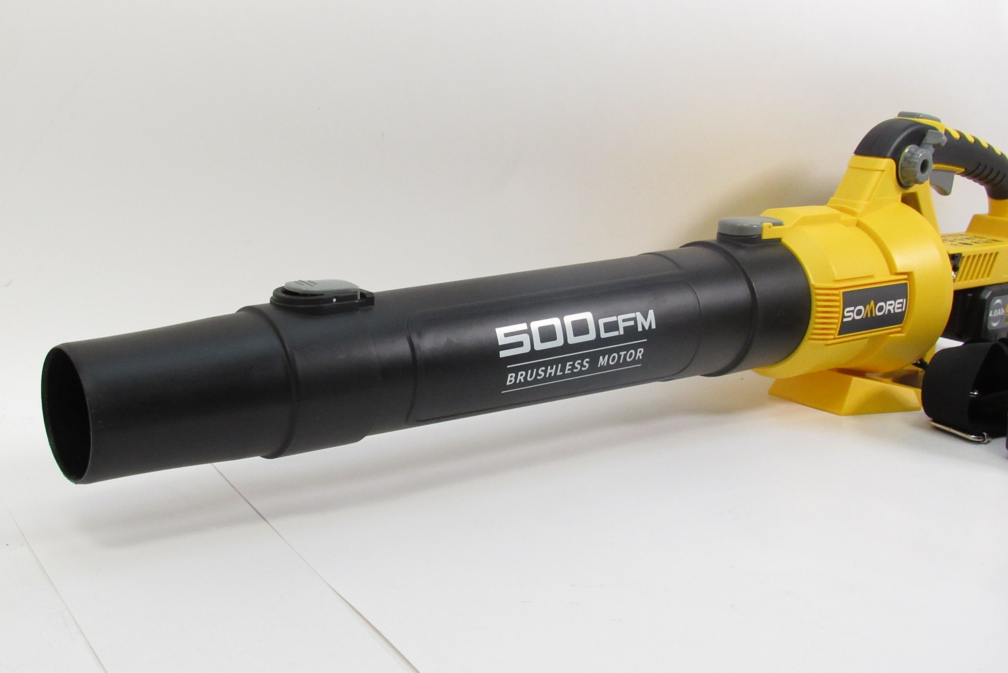 Somorei YS750 20V Liion 500CFM Brushless Cordless Leaf Blower Pick