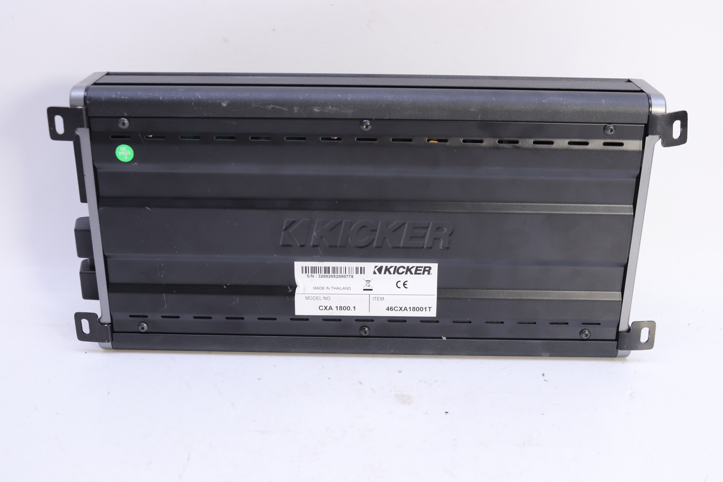 Kicker CXA1800.1 1800W Class D Mono Car Amplifier